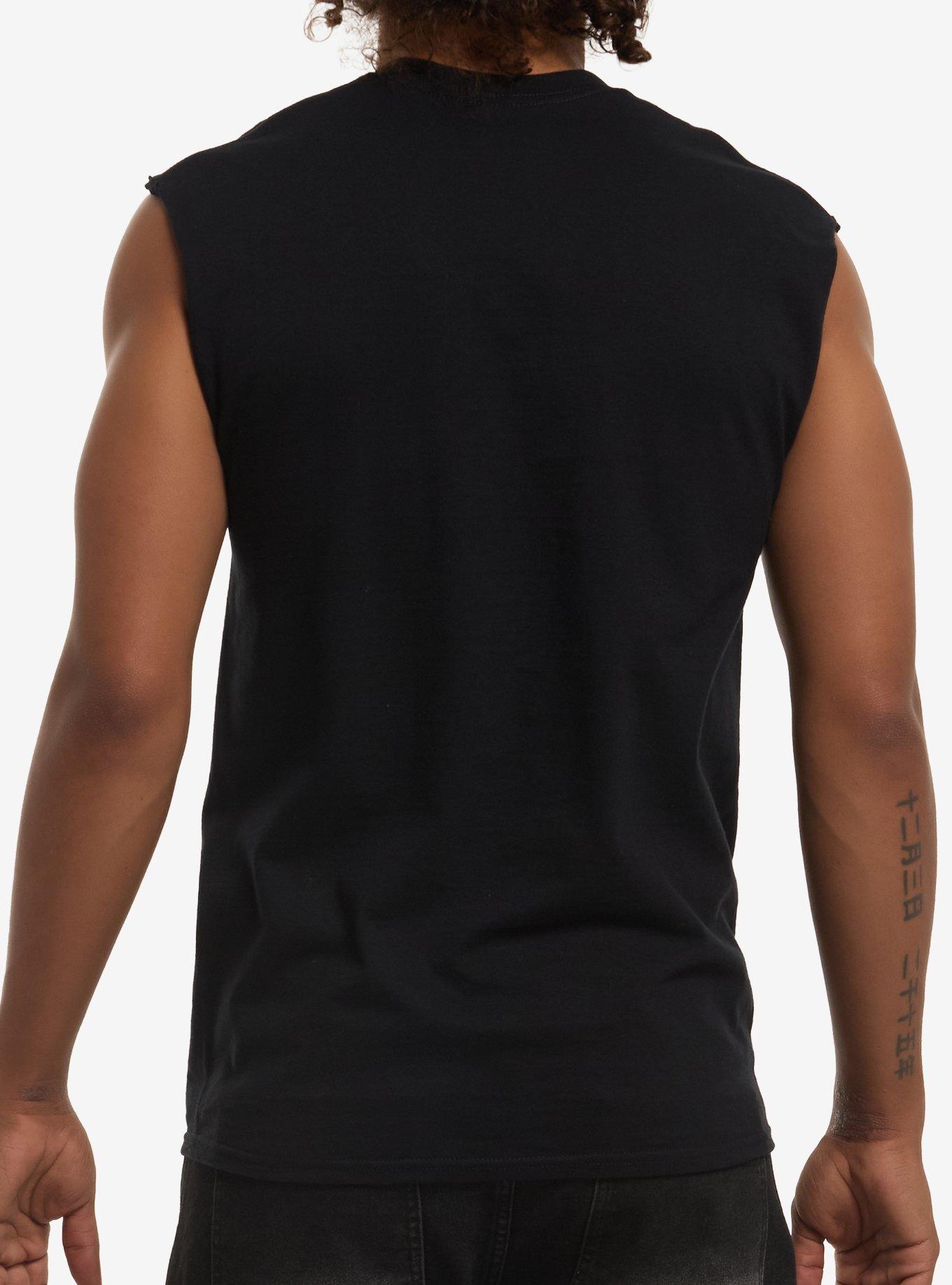 Doko Demo Issyo Toro Inoue Muscle Tank Top, BLACK, alternate