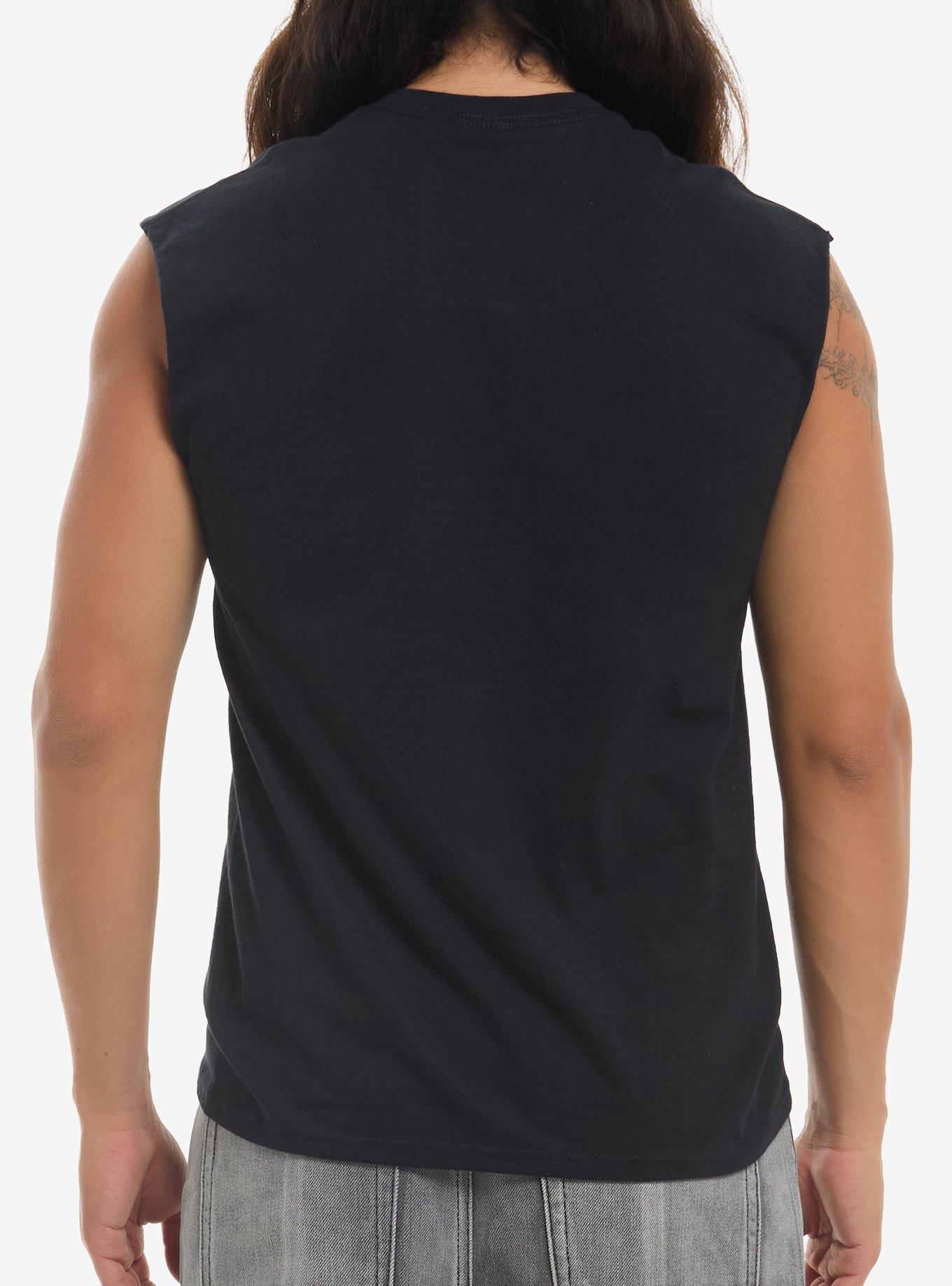 One Piece Zoro Pirate Hunter Muscle Tank Top, BLACK, alternate