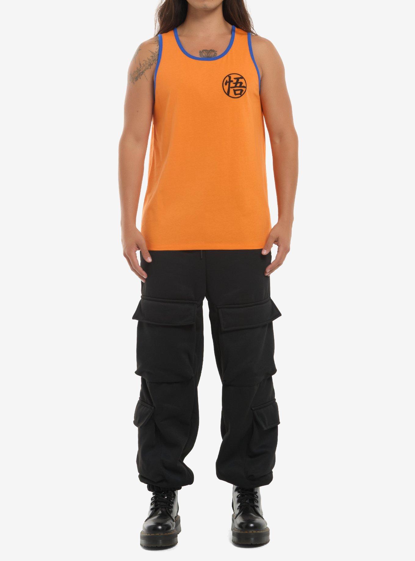 Dragon Ball Z Goku Tank Top, ORANGE, alternate