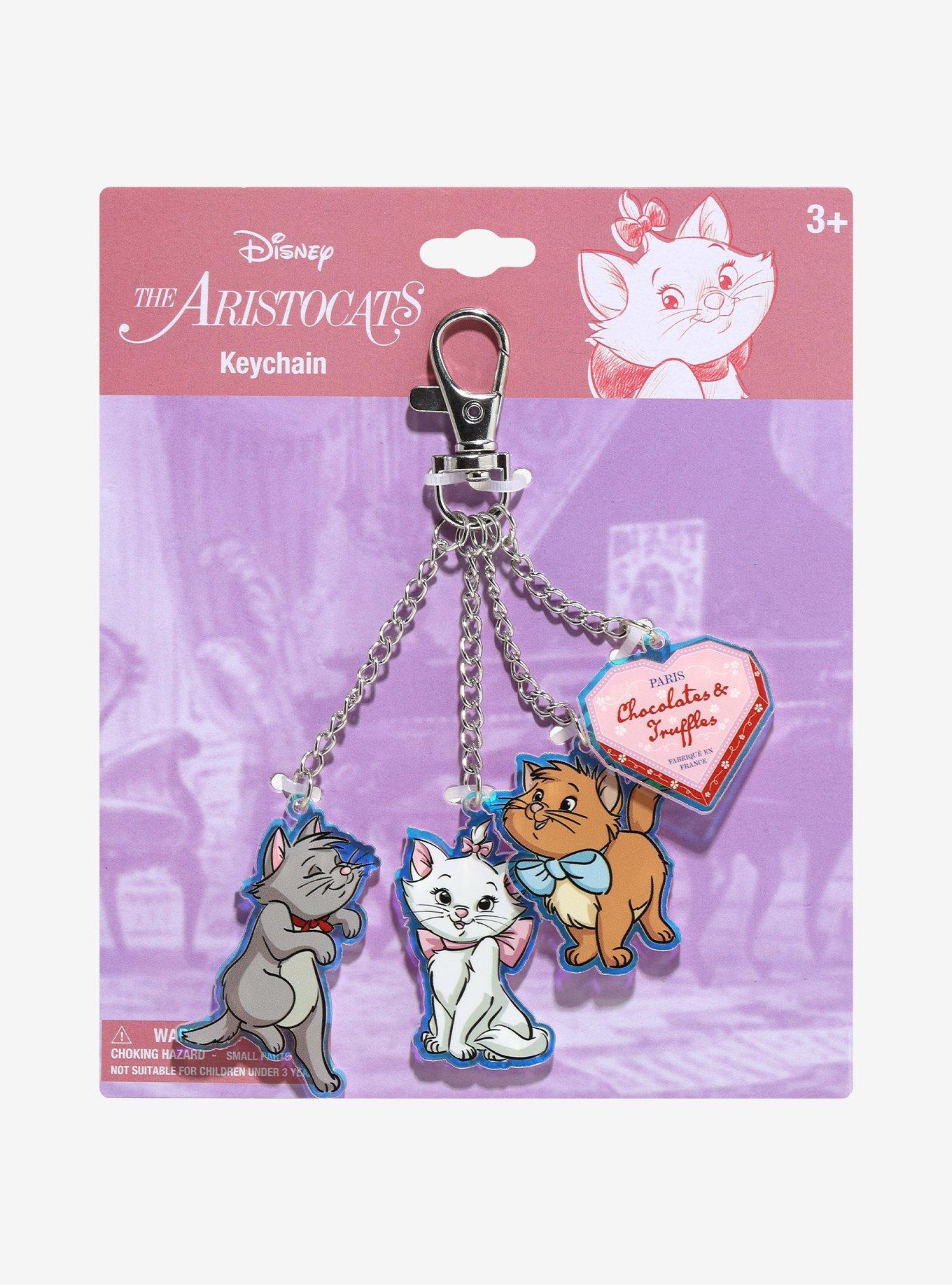 Disney The Aristocats Kittens Key Chain, , hi-res