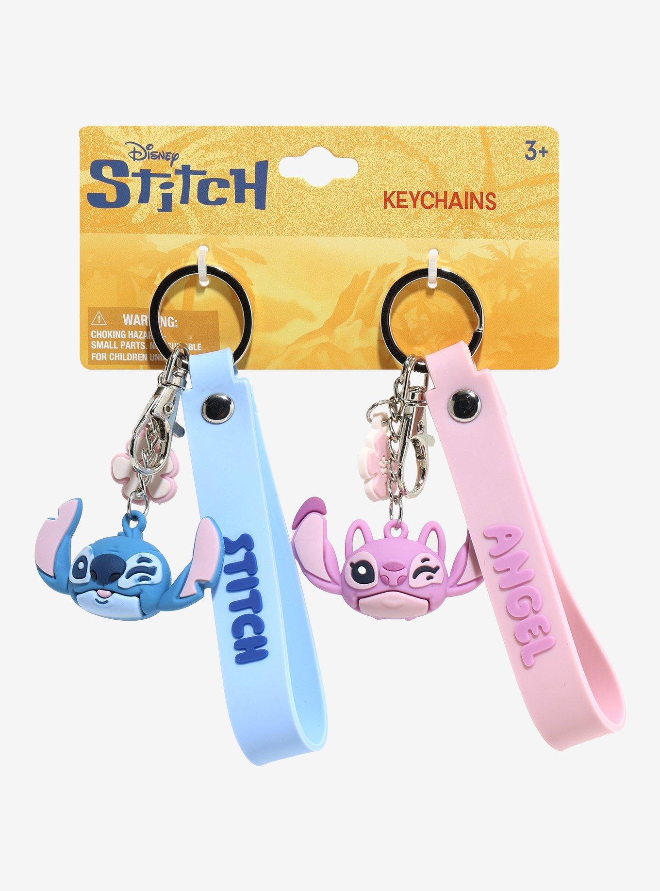 Disney Stitch & Angel Best Friend Key Chain Set, , hi-res