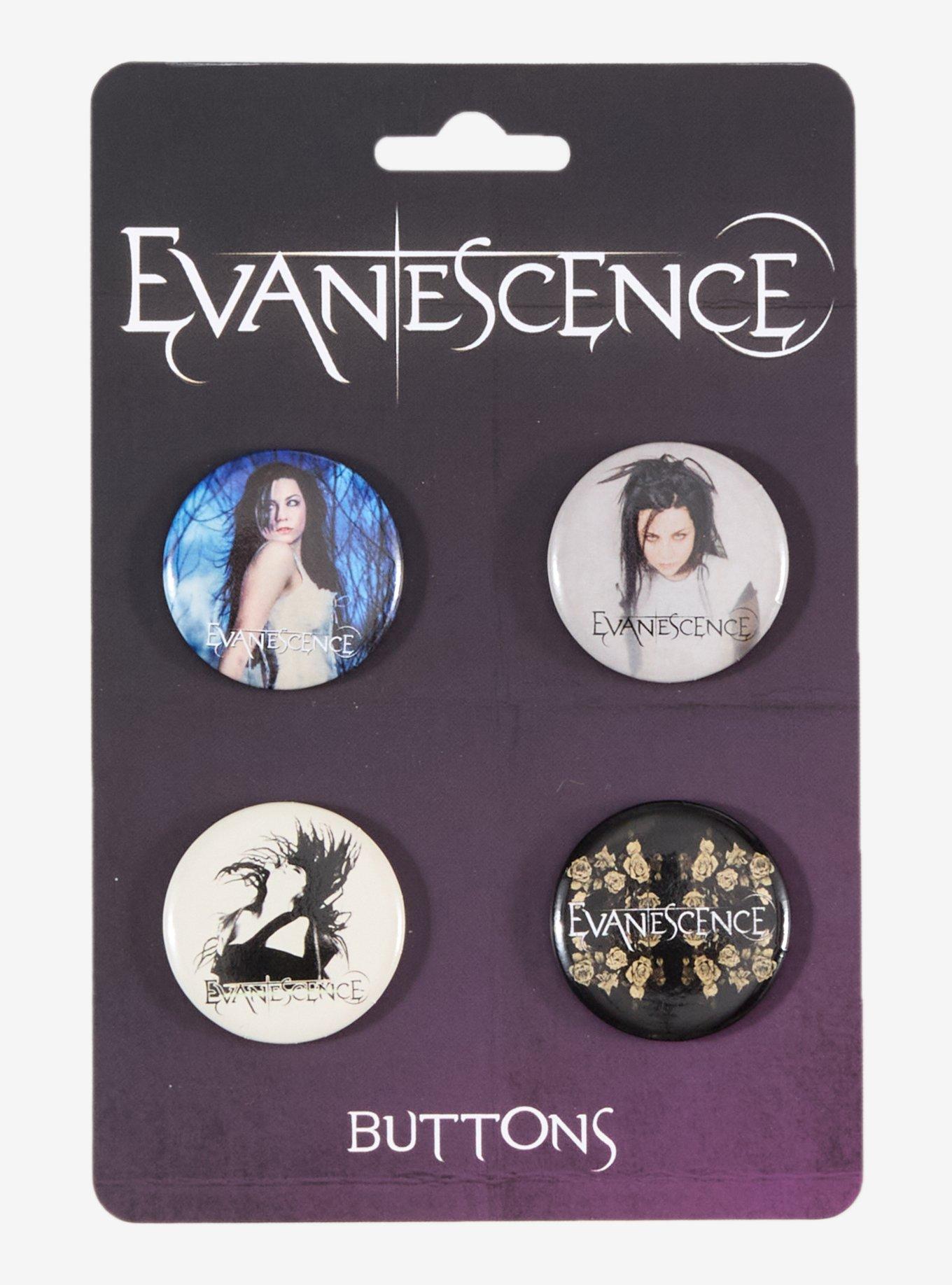 Evanescence Amy Lee Button Pack, , hi-res