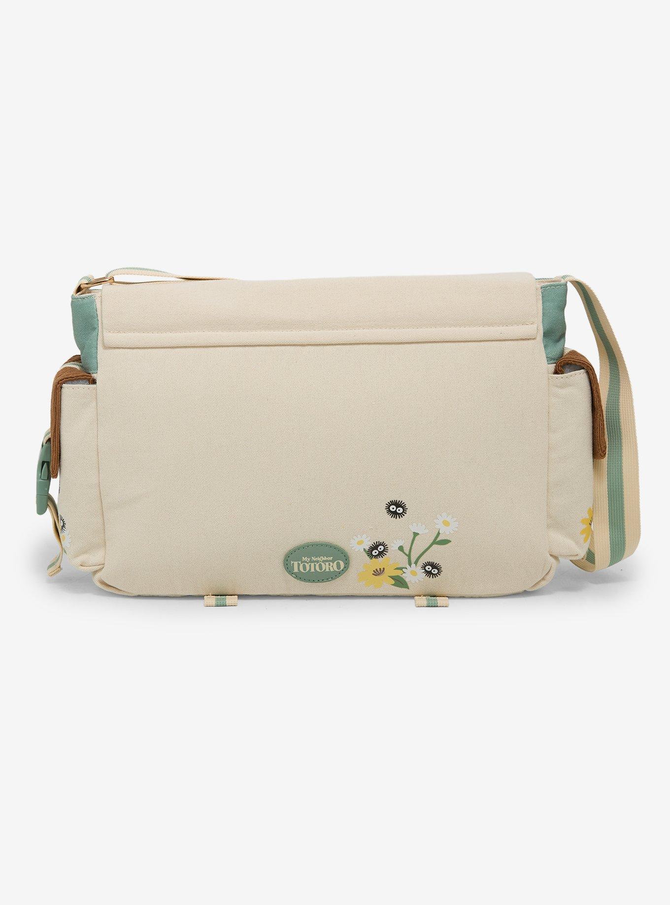 Studio Ghibli&reg; My Neighbor Totoro Soot Sprites Pin Collector Messenger Bag, , alternate - view 3