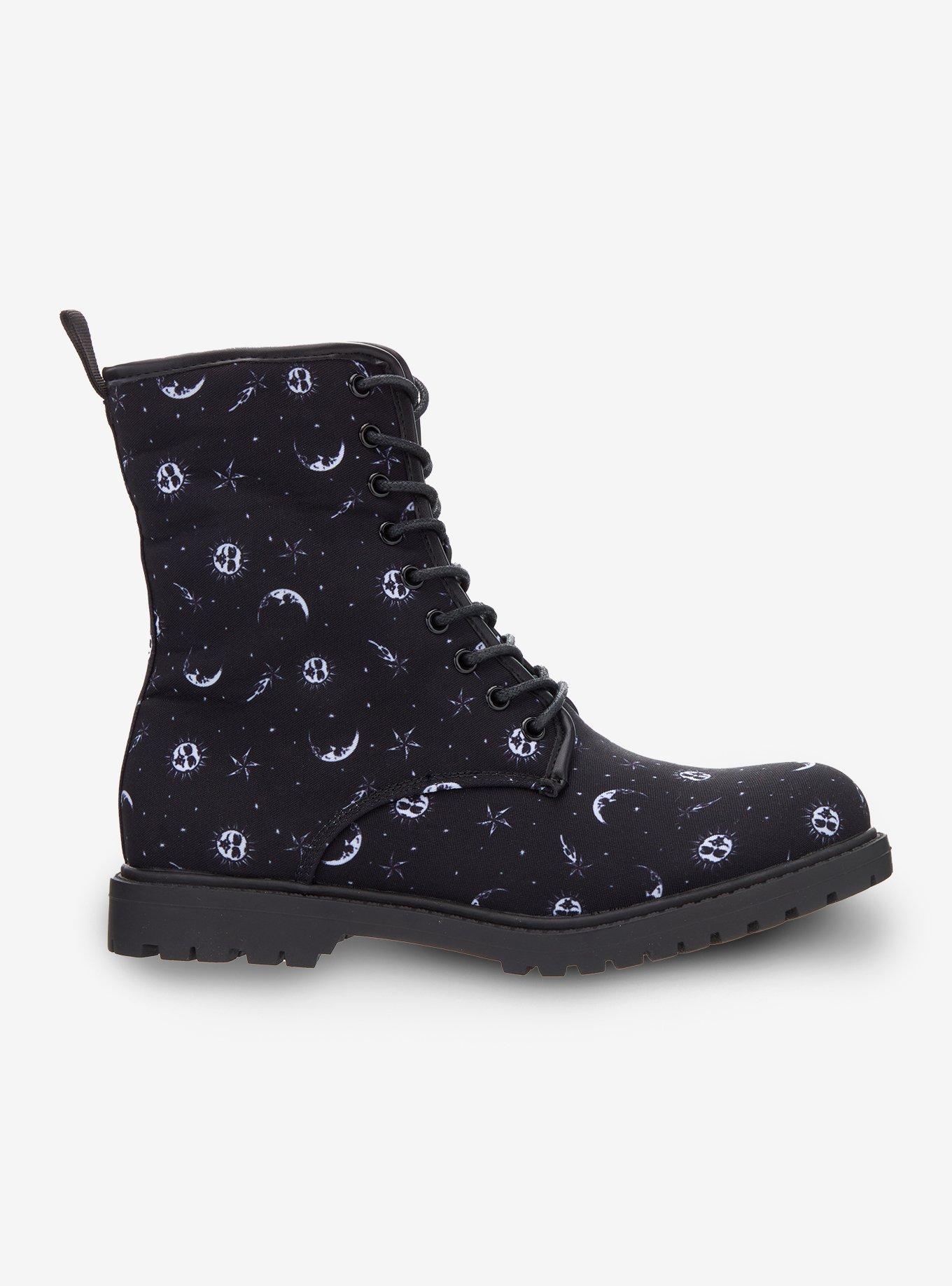 N.Y.L.A. Celestial Combat Boots, , hi-res