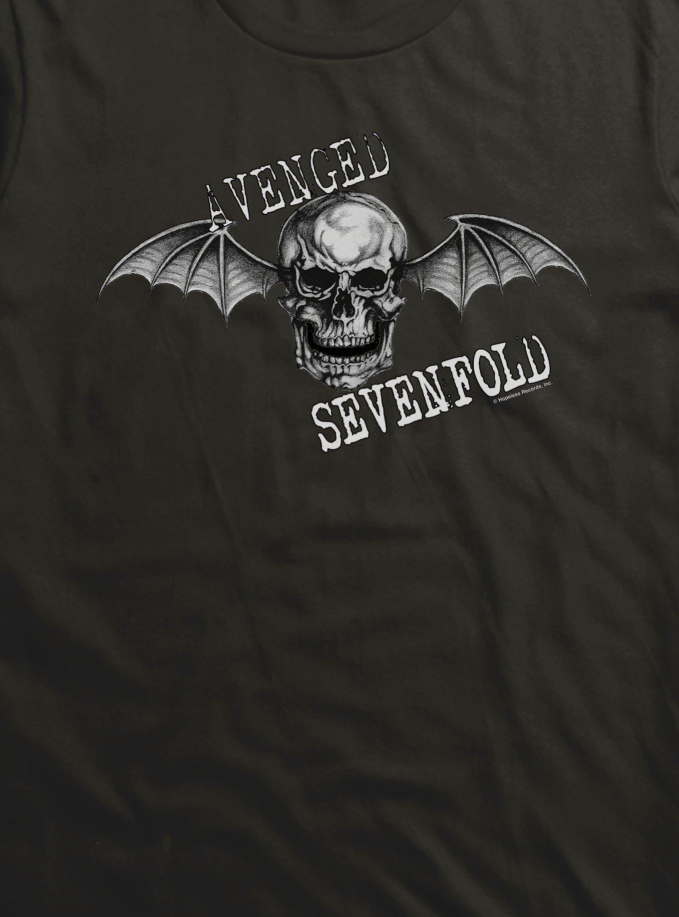 Avenged Sevenfold Deathbat Logo T-Shirt, , hi-res