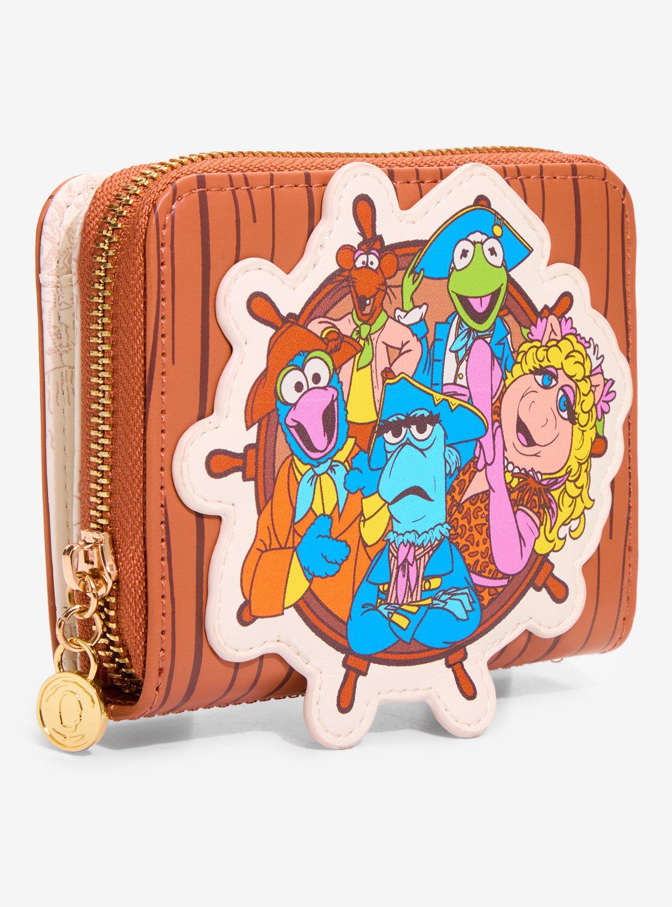 Muppets Treasure Island Group Portrait Small Zip Wallet - BoxLunch Exclusive, , hi-res
