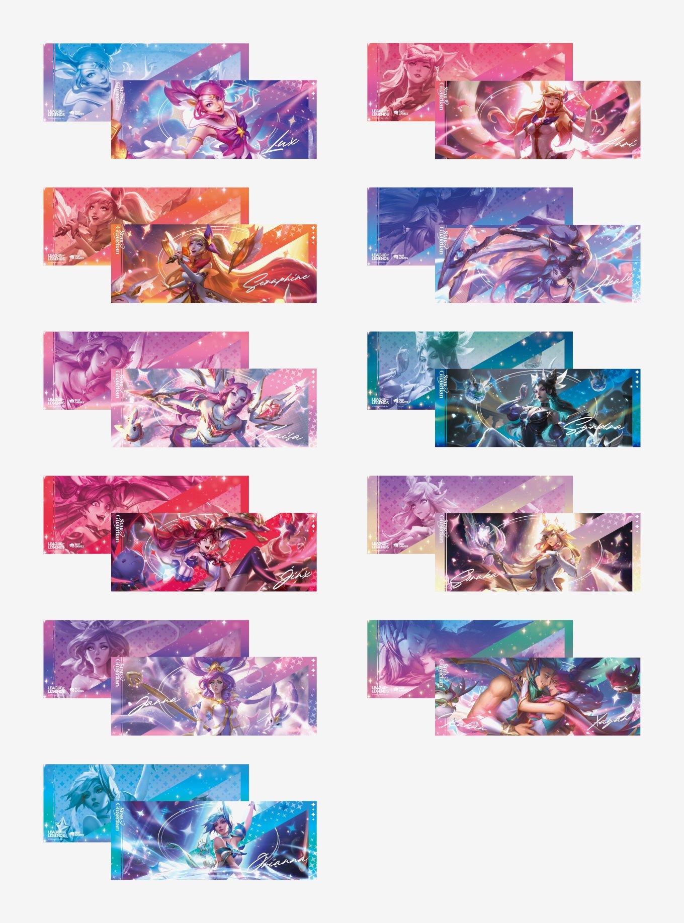 League Of Legends Star Guardian Blind Box Laser Ticket, , hi-res