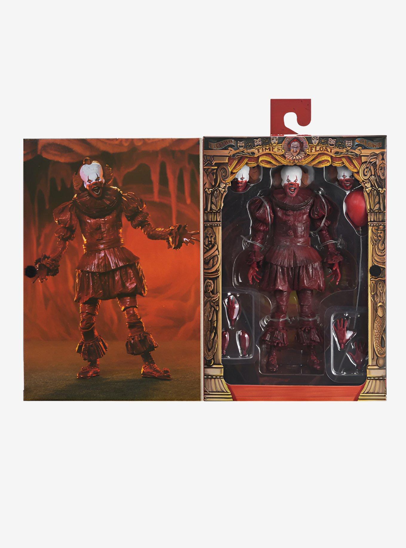 NECA IT: Welcome To Derry Ultimate Blood Pennywise Figure, , hi-res