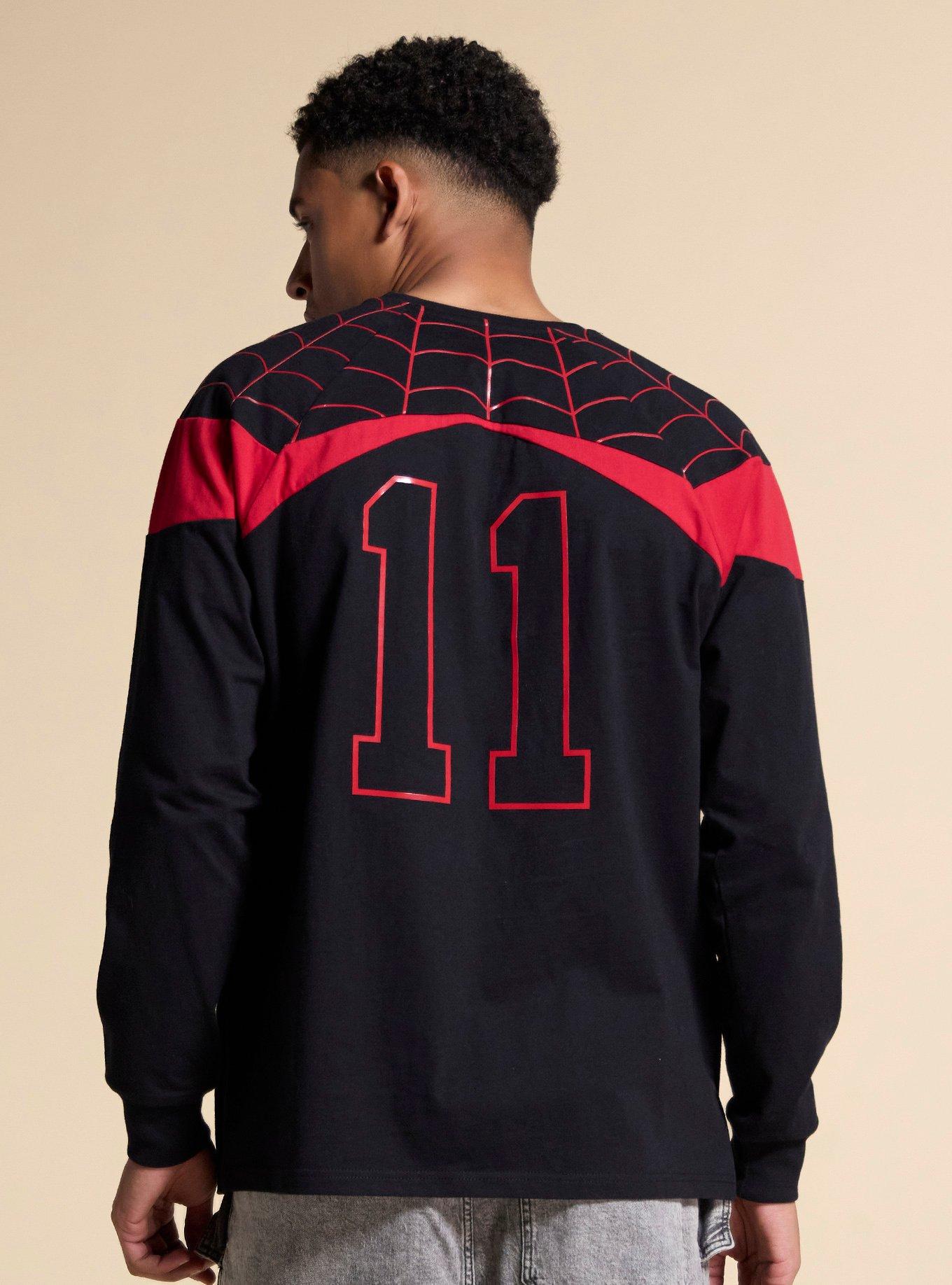 Our Universe Marvel Spider-Man: Across the Spider-Verse Miles Morales Long Sleeve T-Shirt Our Universe Exclusive, , hi-res