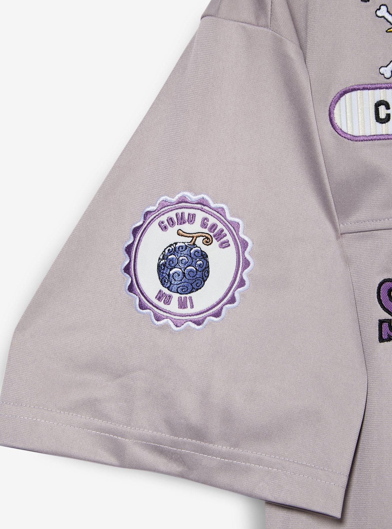 One Piece Luffy Gear 5 Football Jersey - BoxLunch Exclusive, LIGHT PURPLE, alternate - view 4