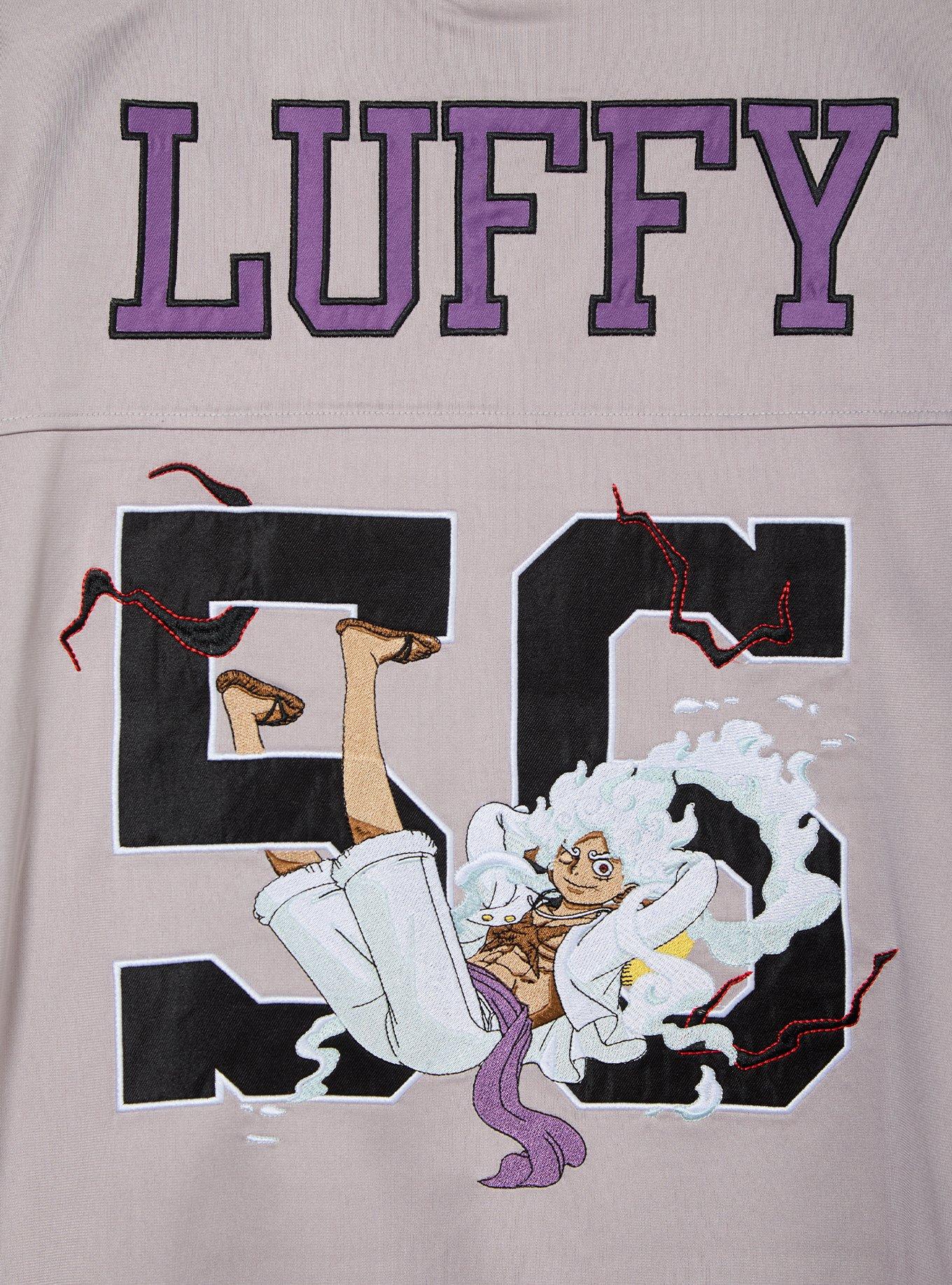 One Piece Luffy Gear 5 Football Jersey - BoxLunch Exclusive, LIGHT PURPLE, alternate - view 5