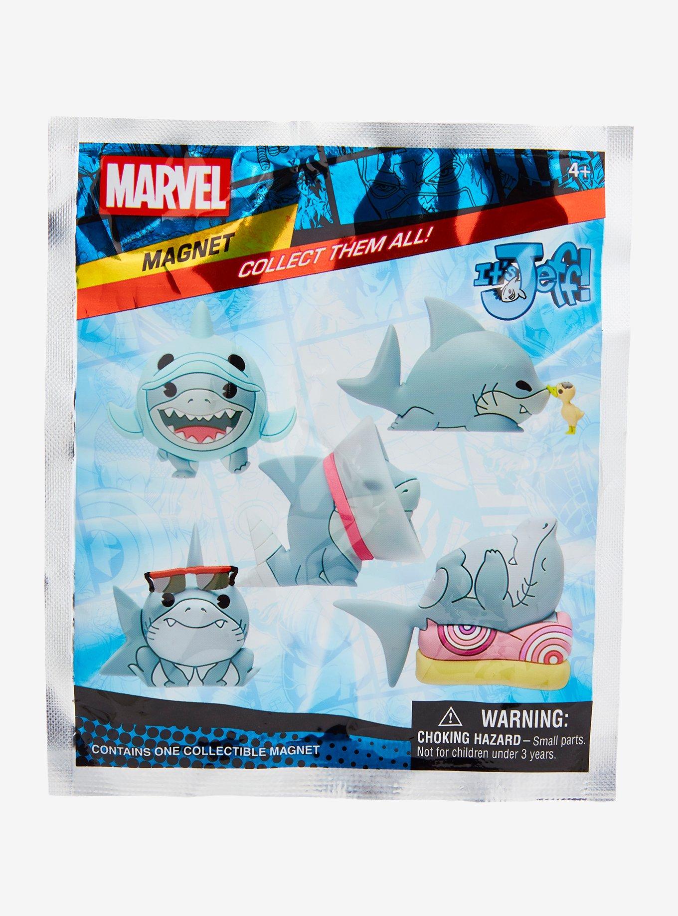 Marvel Rivals Jeff the Land Shark Blind Bag Magnet, , alternate - view 3