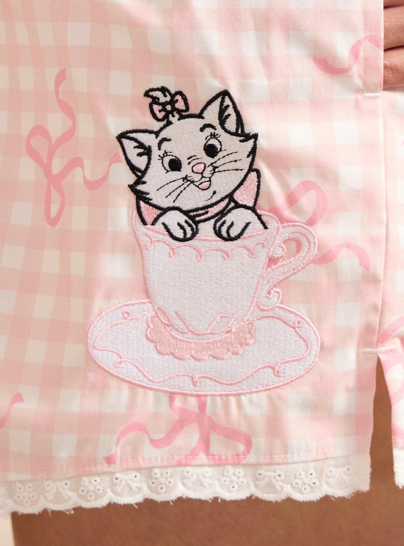 Disney The Aristocats Marie Gingham Women's Boxer Shorts &mdash; BoxLunch Exclusive, , alternate - view 4
