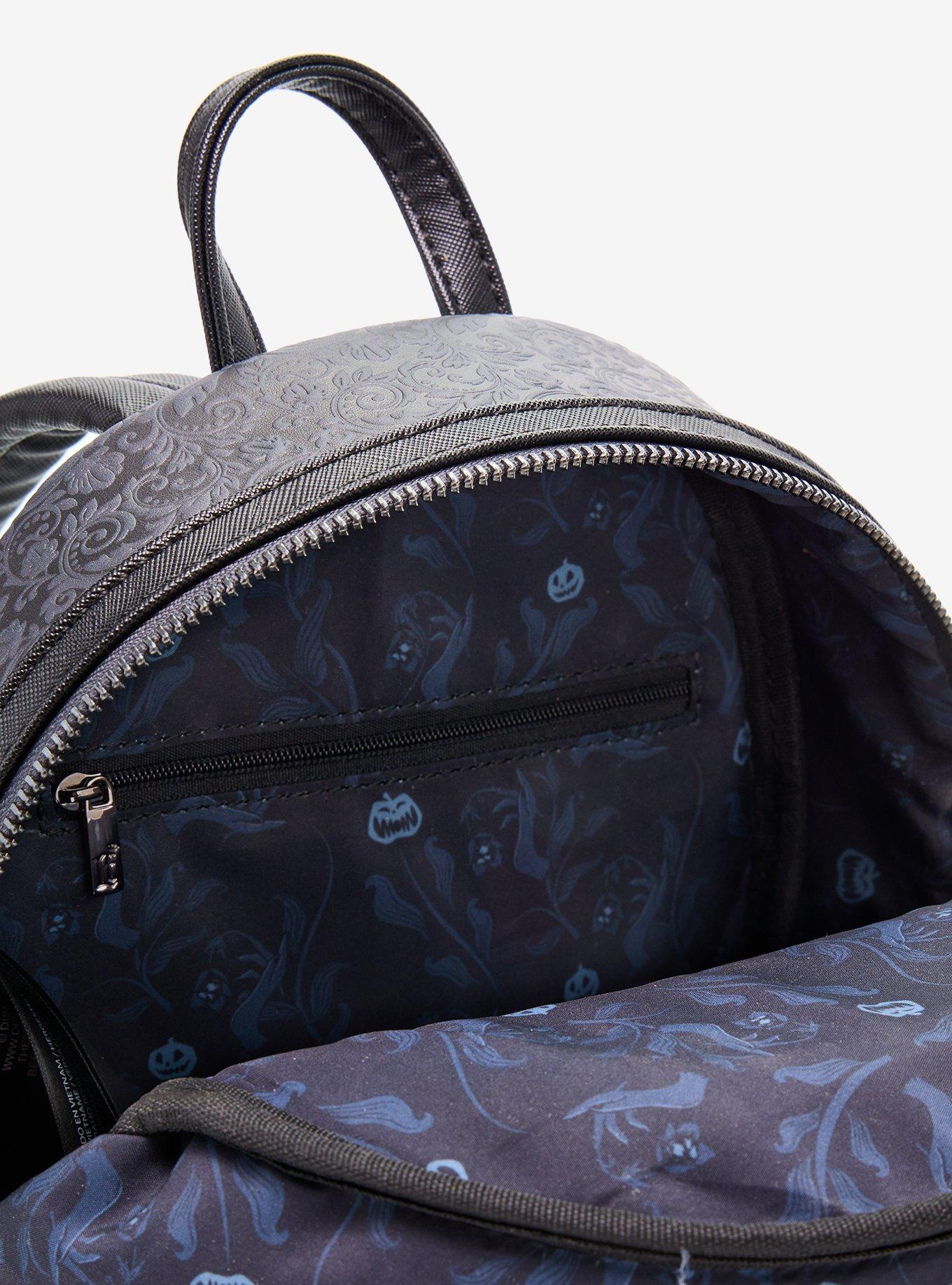 Loungefly Disney The Nightmare Before Christmas Jack and Sally Lovers Portrait Mini Backpack - BoxLunch Exclusive