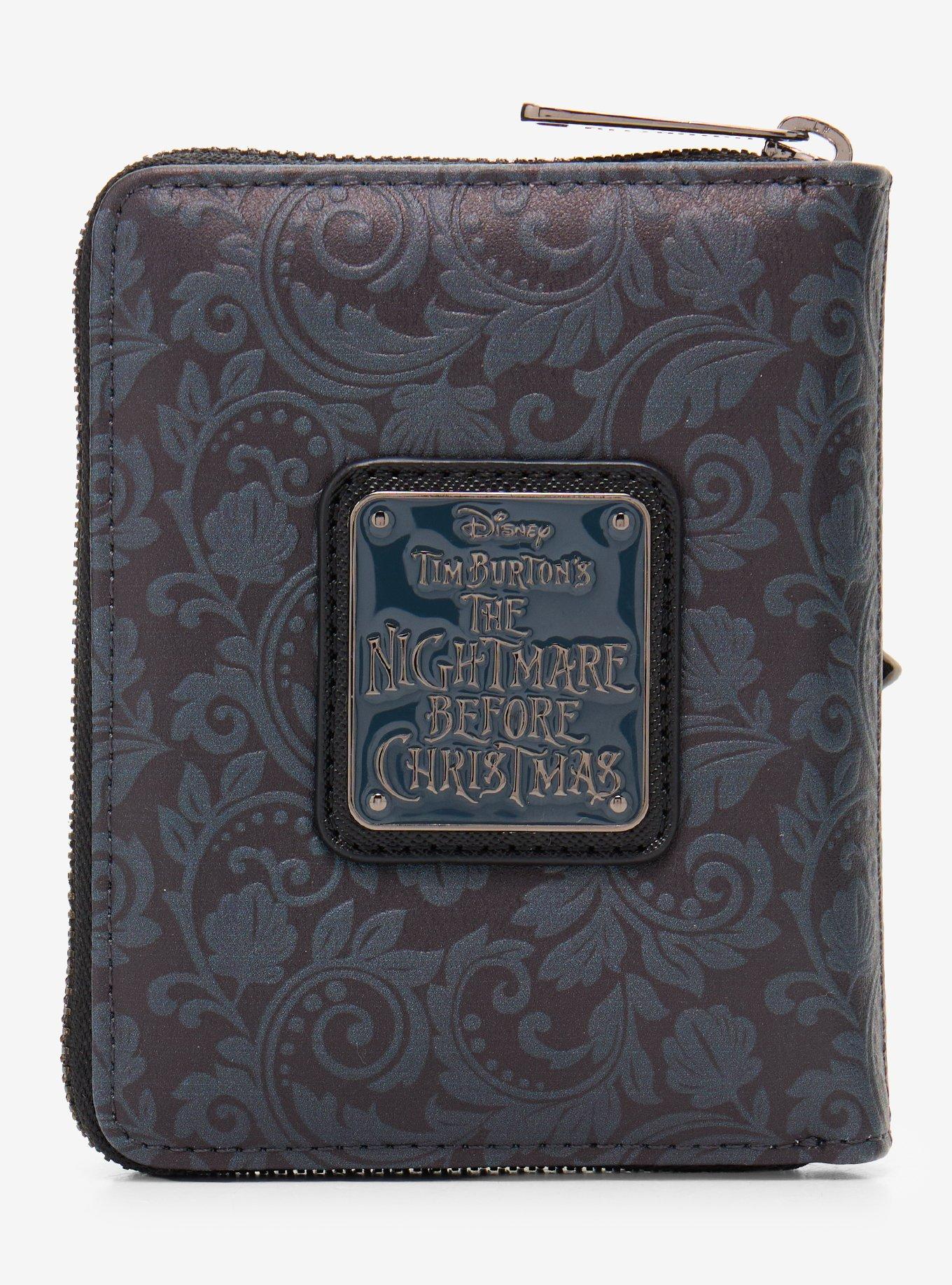 Loungefly Disney The Nightmare Before Christmas Jack and Sally Lovers Portrait Accordion Wallet - BoxLunch Exclusive, , alternate - view 3