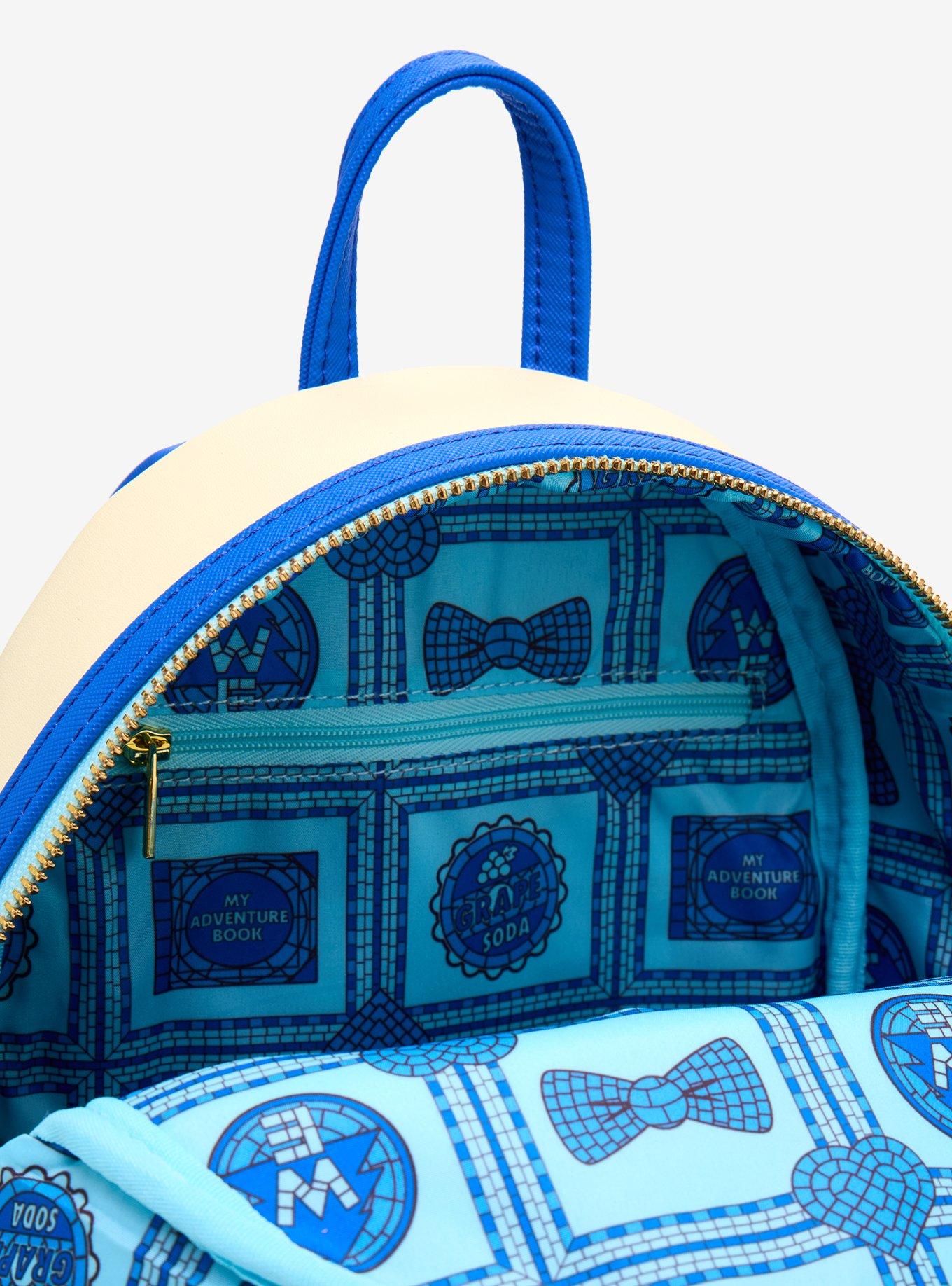 Loungefly Disney Pixar Up Carl & Ellie Mosaic Mini Backpack - BoxLunch Exclusive, , alternate - view 4