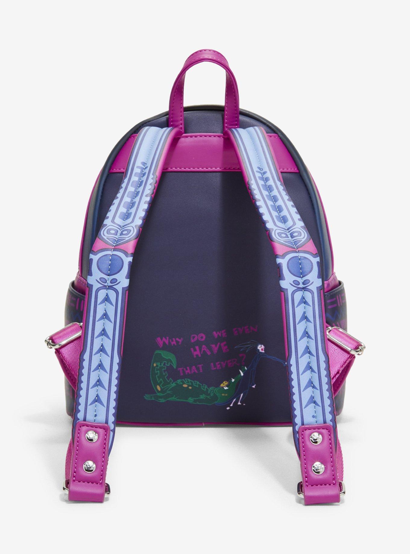 Loungefly Disney The Emperor's New Groove Kronk & Yzma Coaster Mini Backpack - BoxLunch Exclusive, , alternate - view 3