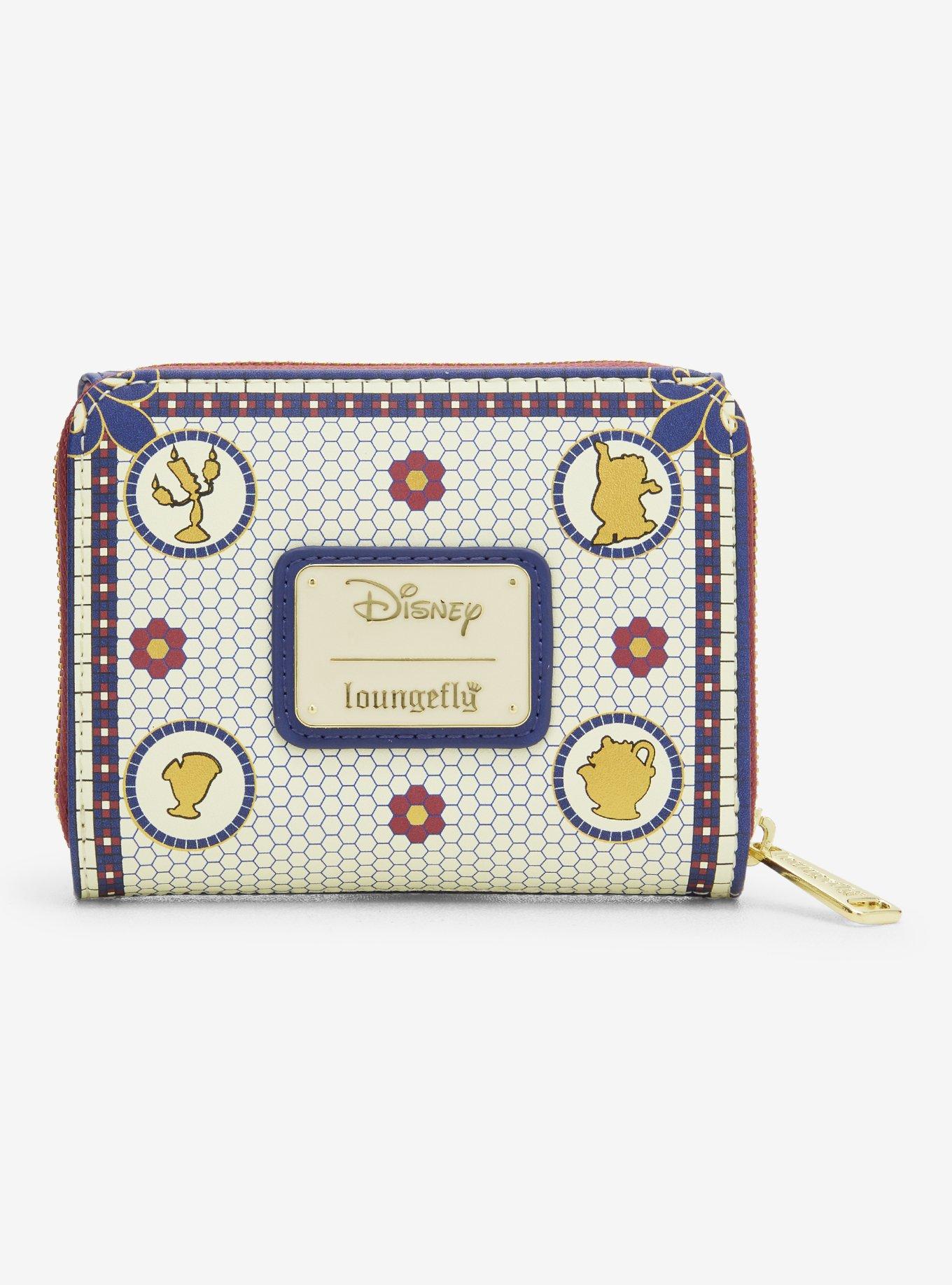 Loungefly Disney Beauty and the Beast Mosaic Wallet - BoxLunch Exclusive, , alternate - view 3