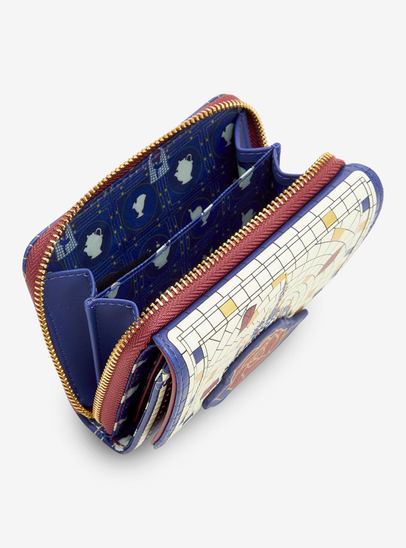 Loungefly Disney Beauty and the Beast Mosaic Wallet - BoxLunch Exclusive, , alternate - view 5