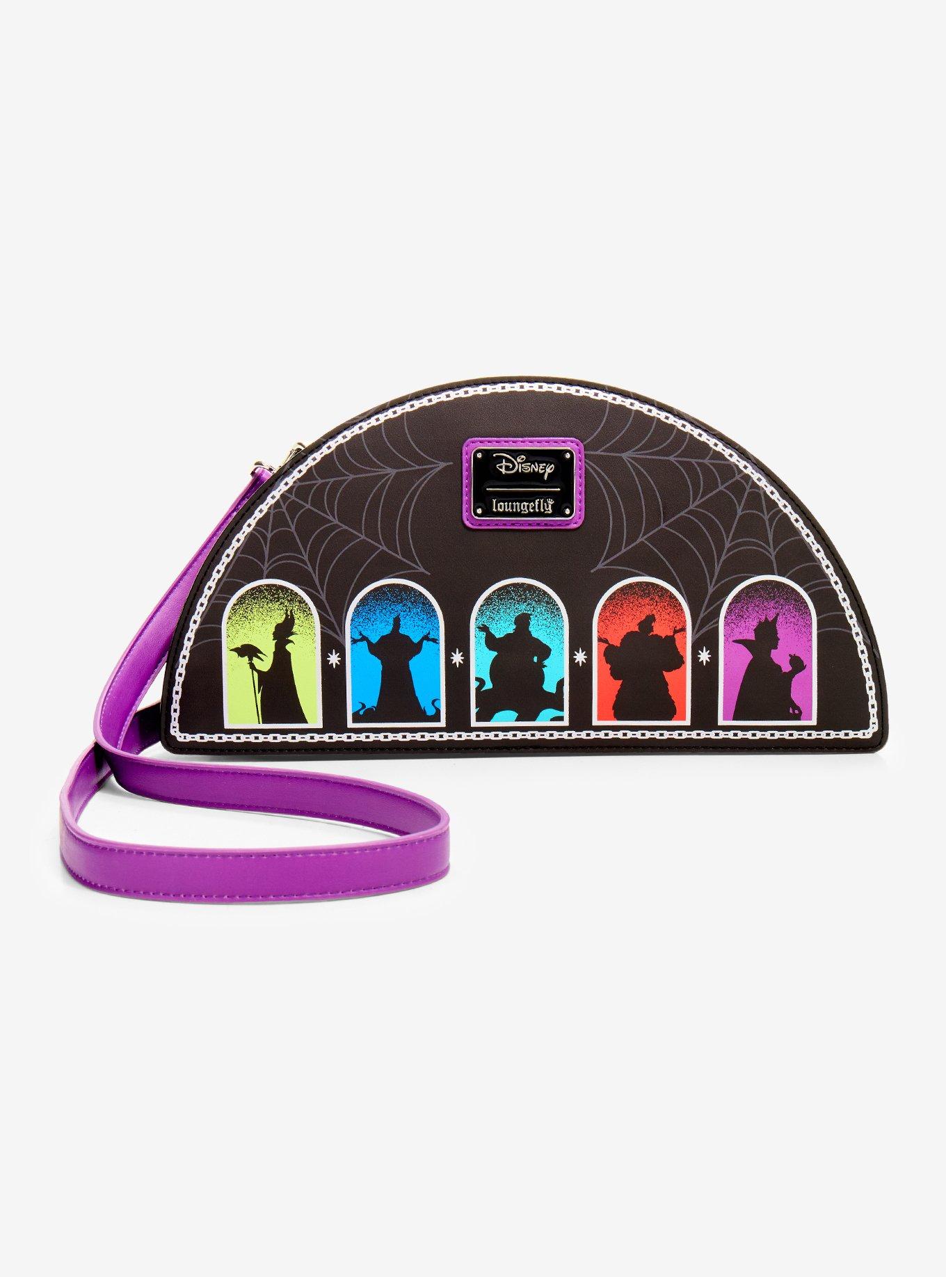 Loungefly Disney Villains Fan Figural Crossbody Bag - BoxLunch Exclusive, , alternate - view 4