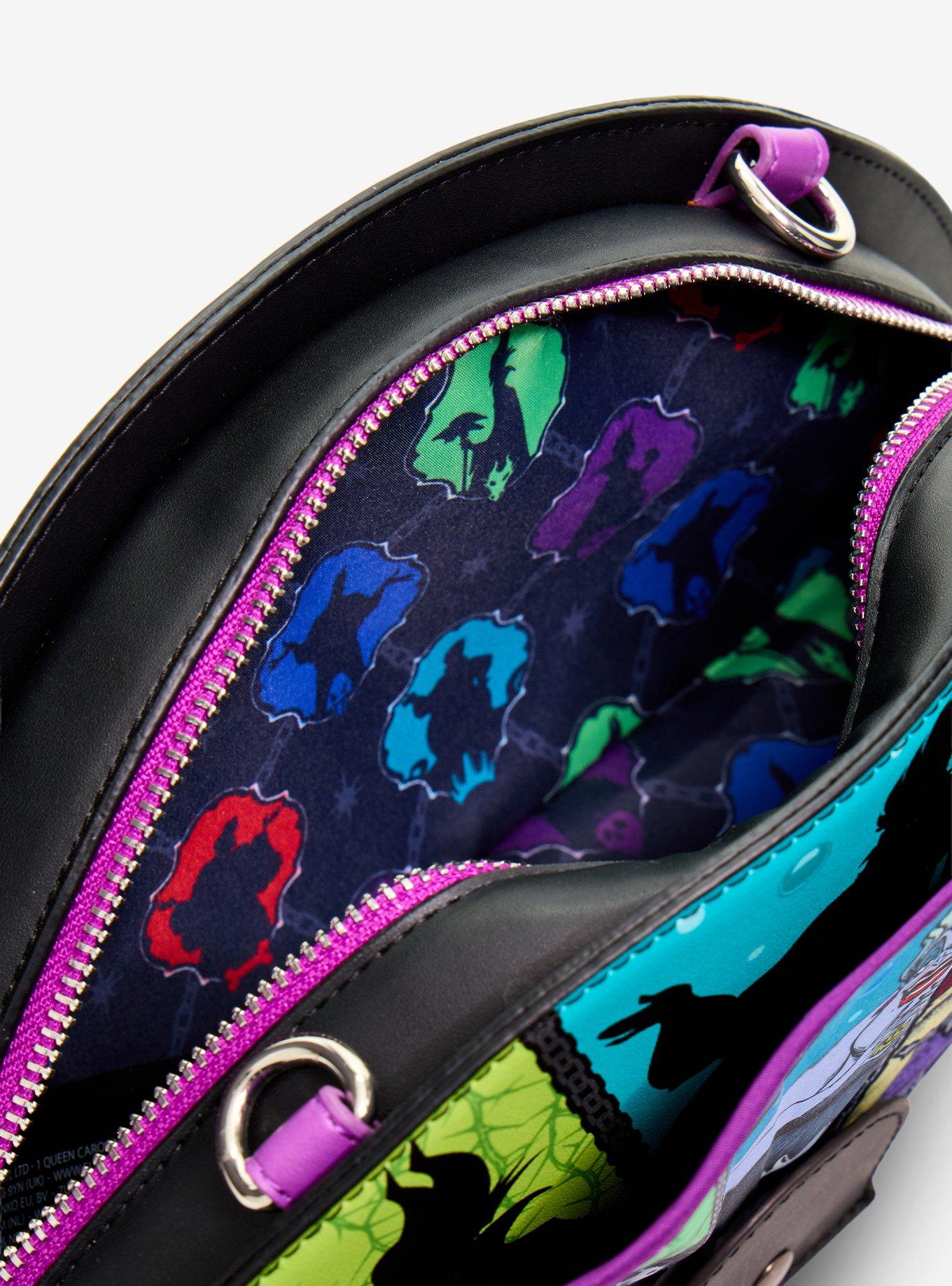 Loungefly Disney Villains Fan Figural Crossbody Bag - BoxLunch Exclusive, , alternate - view 5
