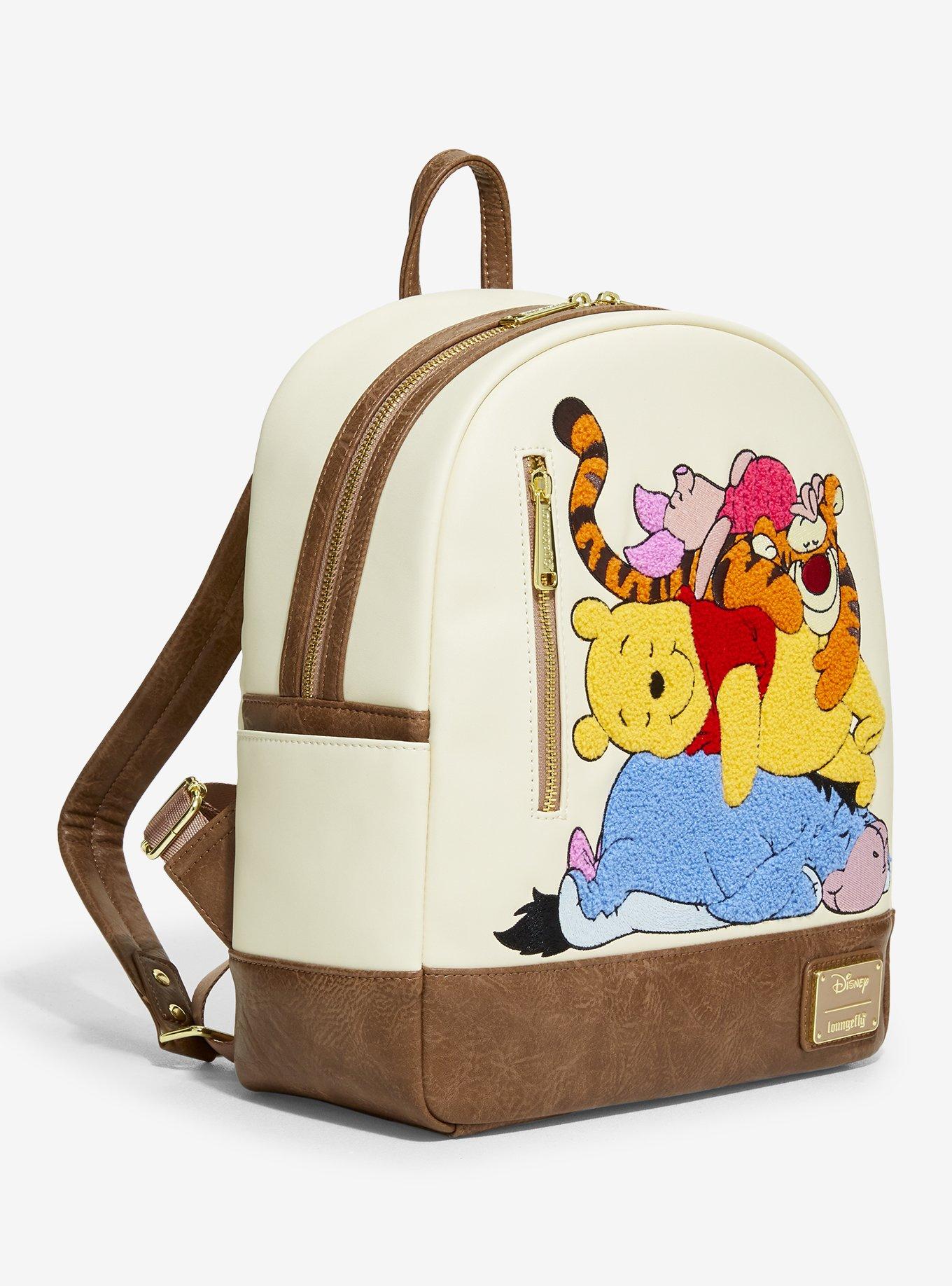 Loungefly Disney Winnie the Pooh & Friends Chenille Embroidered Mini Backpack - BoxLunch Exclusive, , hi-res