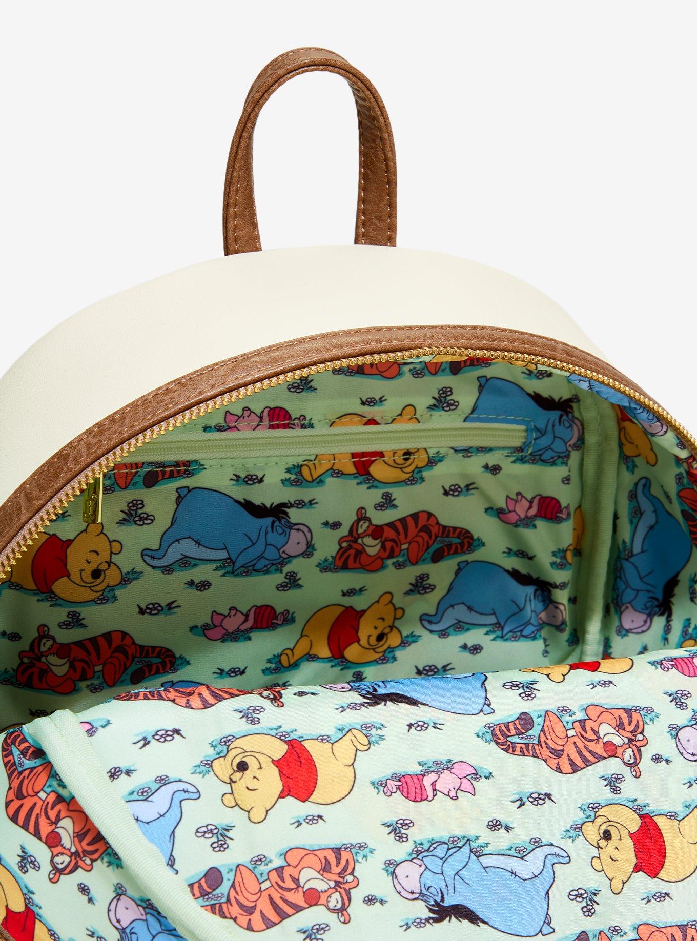Loungefly Disney Winnie the Pooh & Friends Chenille Embroidered Mini Backpack - BoxLunch Exclusive, , alternate - view 4