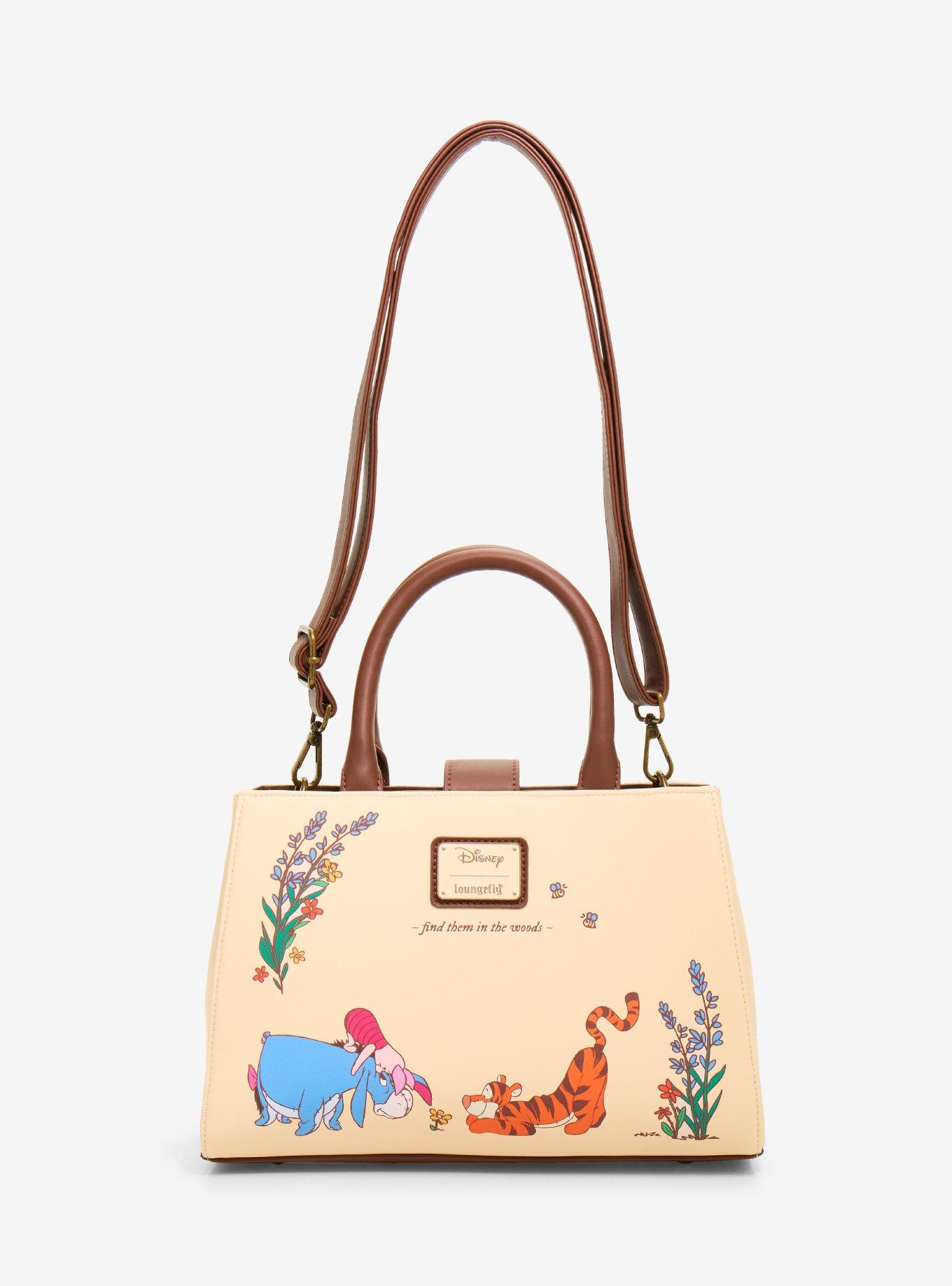 Loungefly Disney Winnie the Pooh & Friends Gardening Corduroy Crossbody Bag, , alternate - view 3