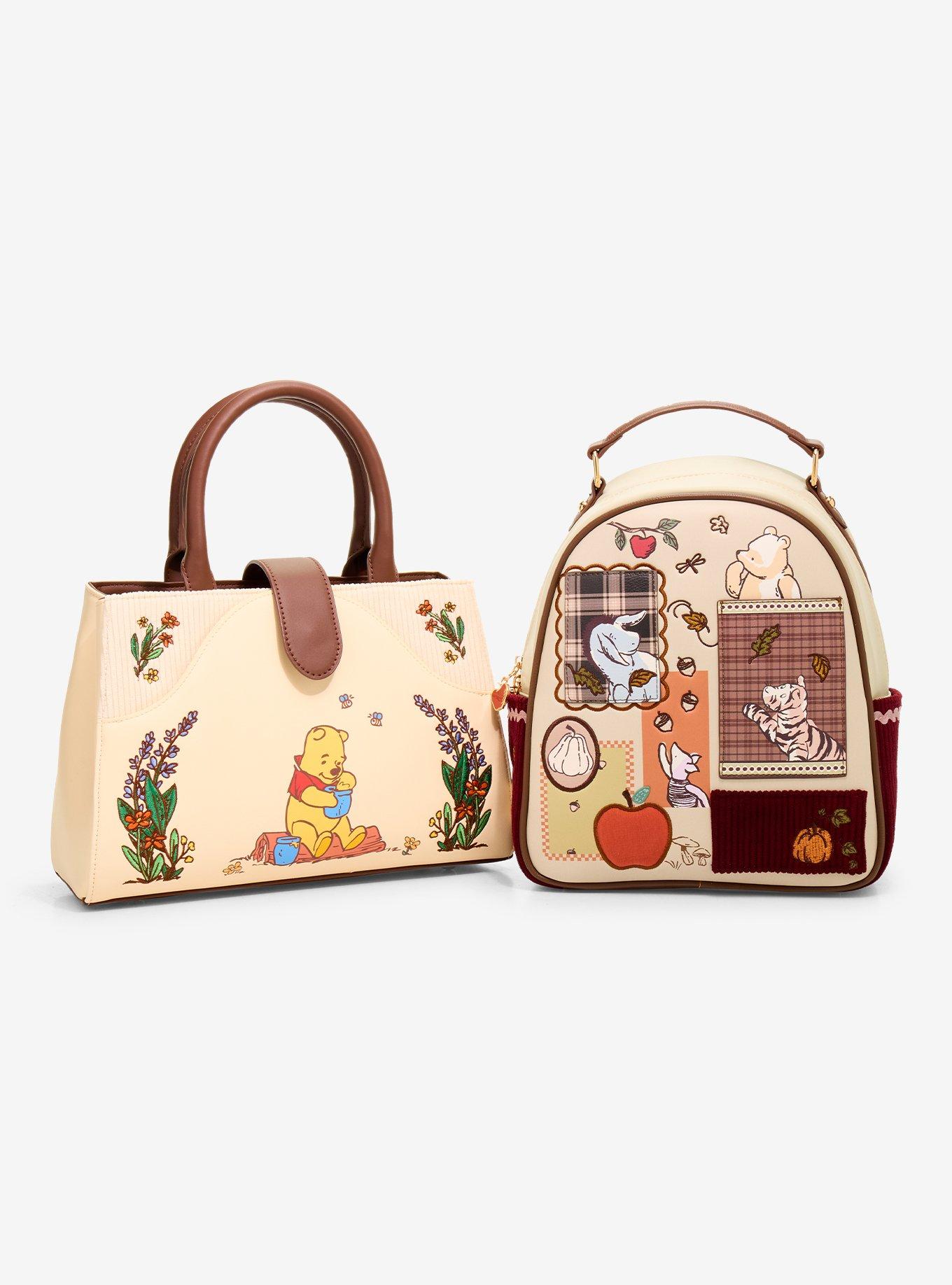 Loungefly Disney Winnie the Pooh & Friends Gardening Corduroy Crossbody Bag, , alternate - view 5
