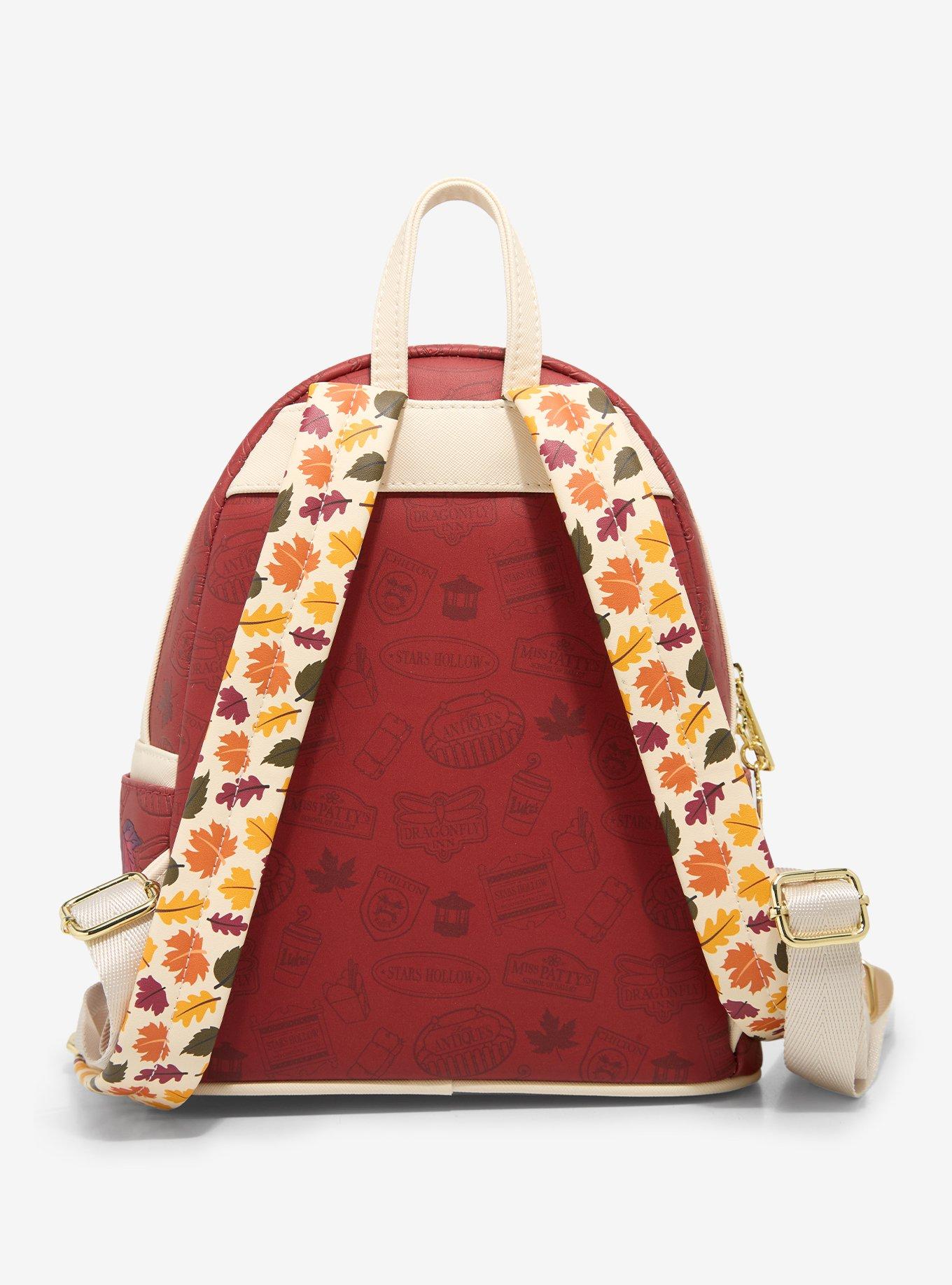 Loungefly Gilmore Girls Stars Hollow Fall Foliage Gazebo Mini Backpack - BoxLunch Exclusive, , alternate - view 3