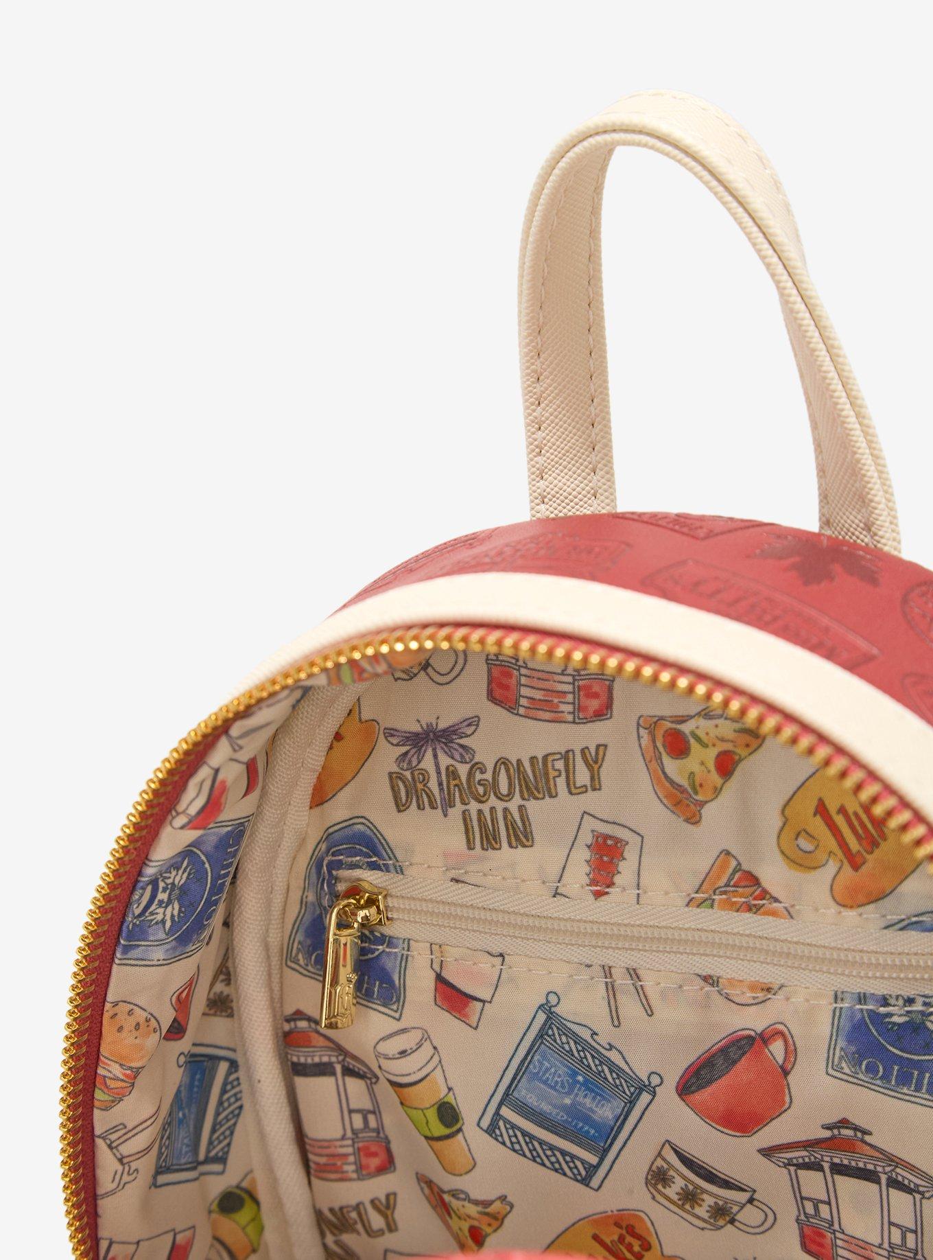 Loungefly Gilmore Girls Stars Hollow Fall Foliage Gazebo Mini Backpack - BoxLunch Exclusive, , alternate - view 4