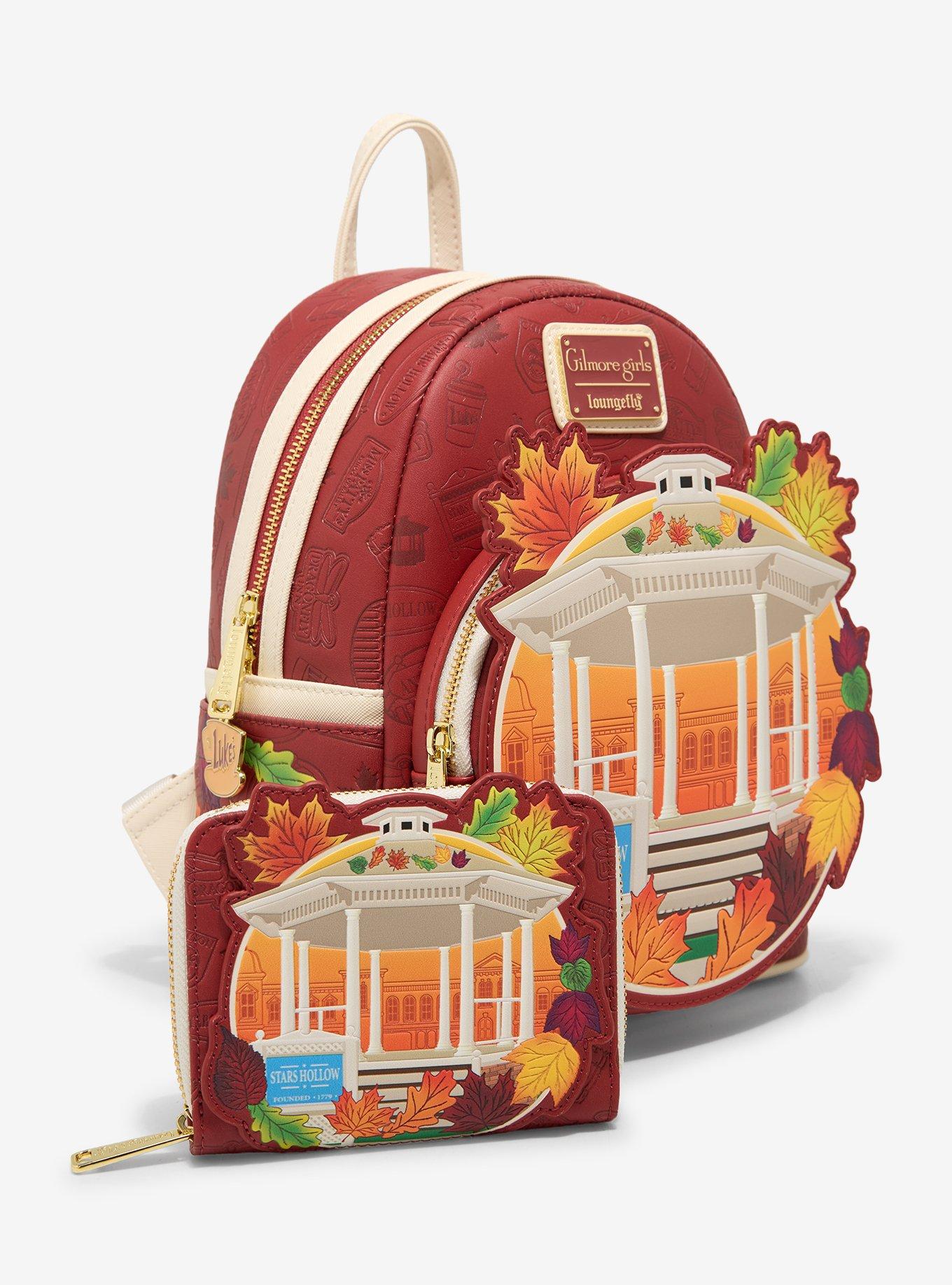 Loungefly Gilmore Girls Stars Hollow Fall Foliage Gazebo Mini Backpack - BoxLunch Exclusive, , alternate - view 5