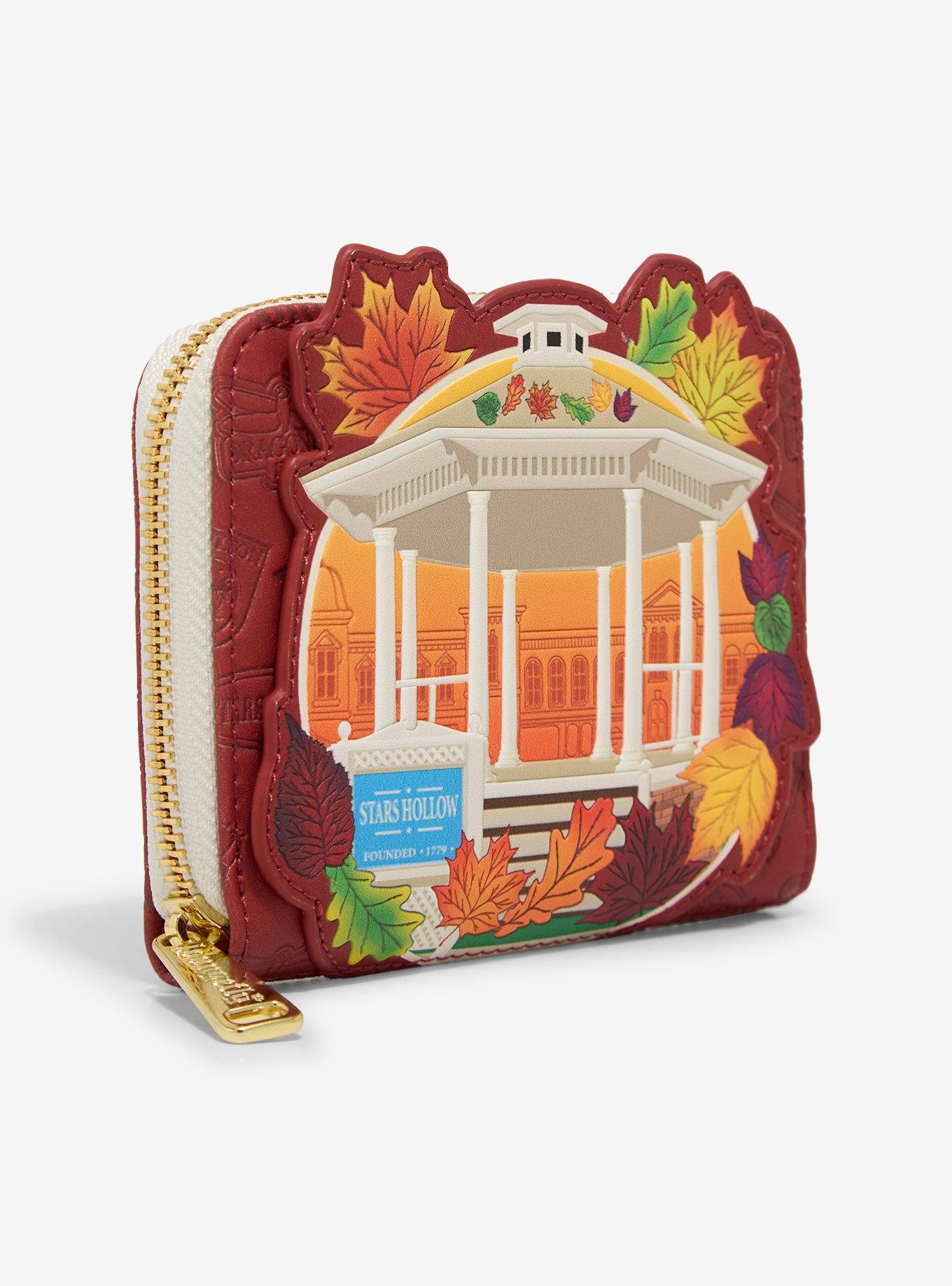 Loungefly Gilmore Girls Stars Hollow Fall Foliage Gazebo Wallet - BoxLunch Exclusive