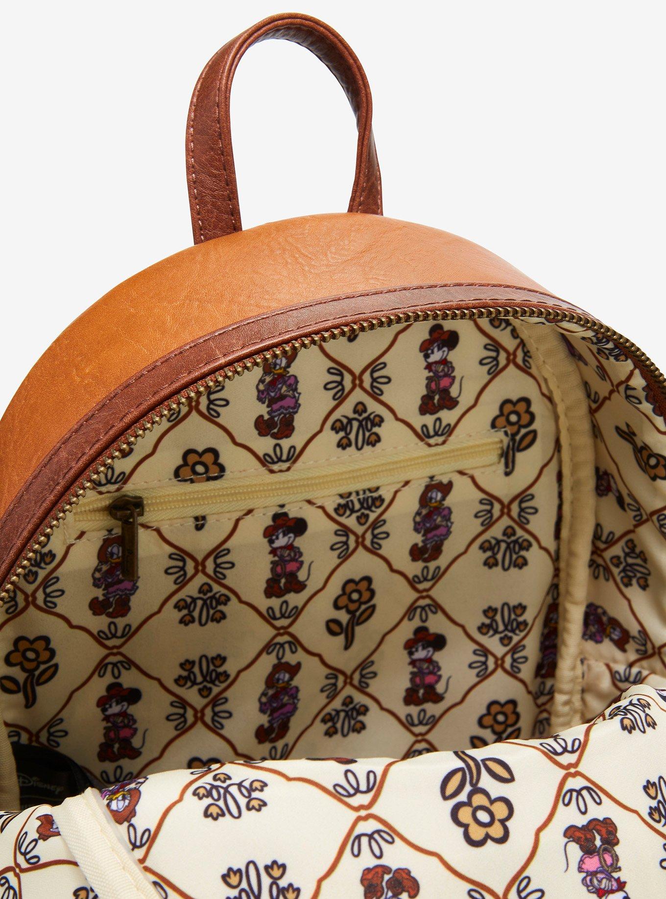 Loungefly Disney Minnie & Daisy Cowgirl Mini Backpack - BoxLunch Exclusive, , alternate - view 4