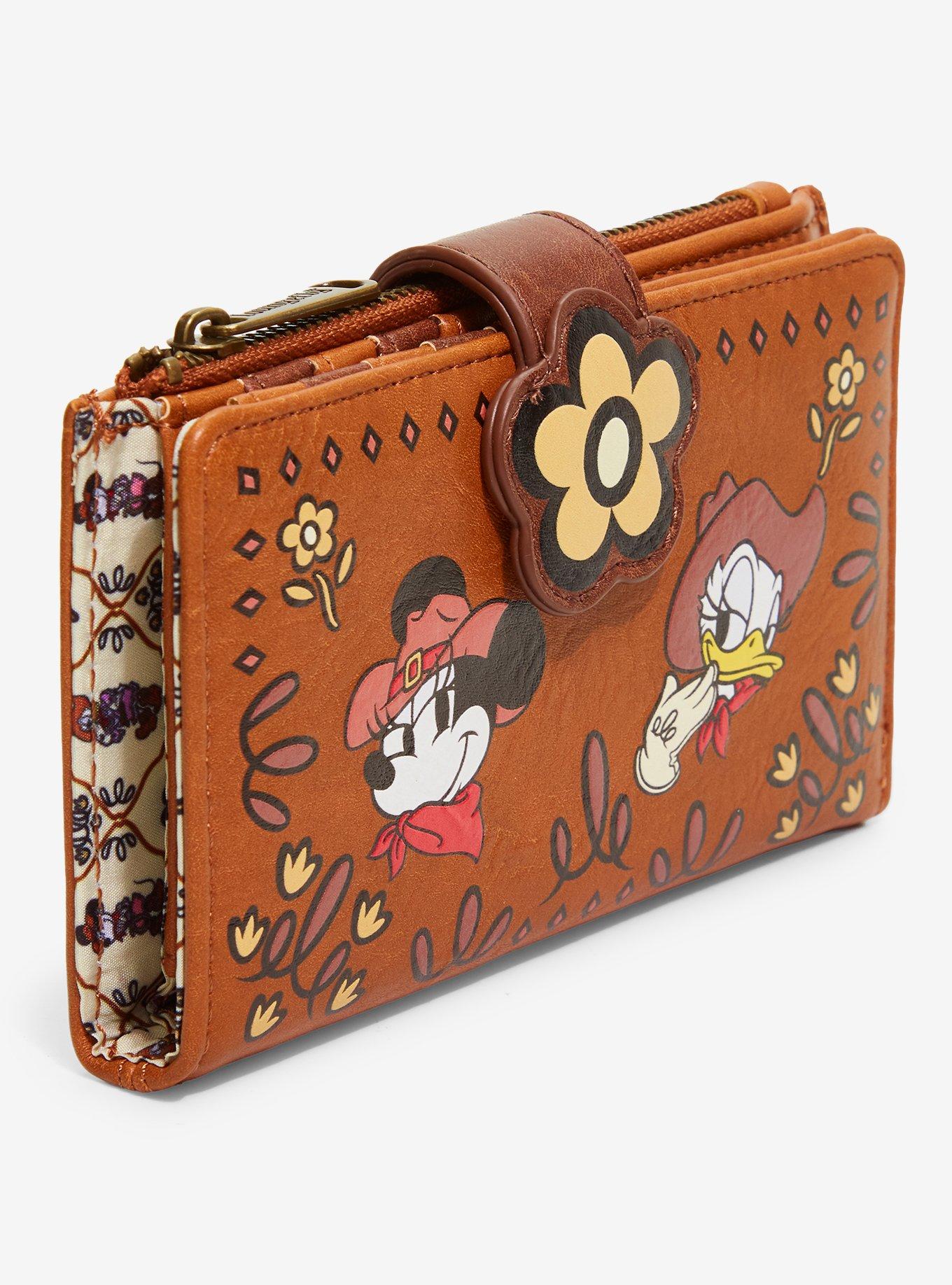 Loungefly Disney Minnie & Daisy Western Floral Wallet - BoxLunch Exclusive