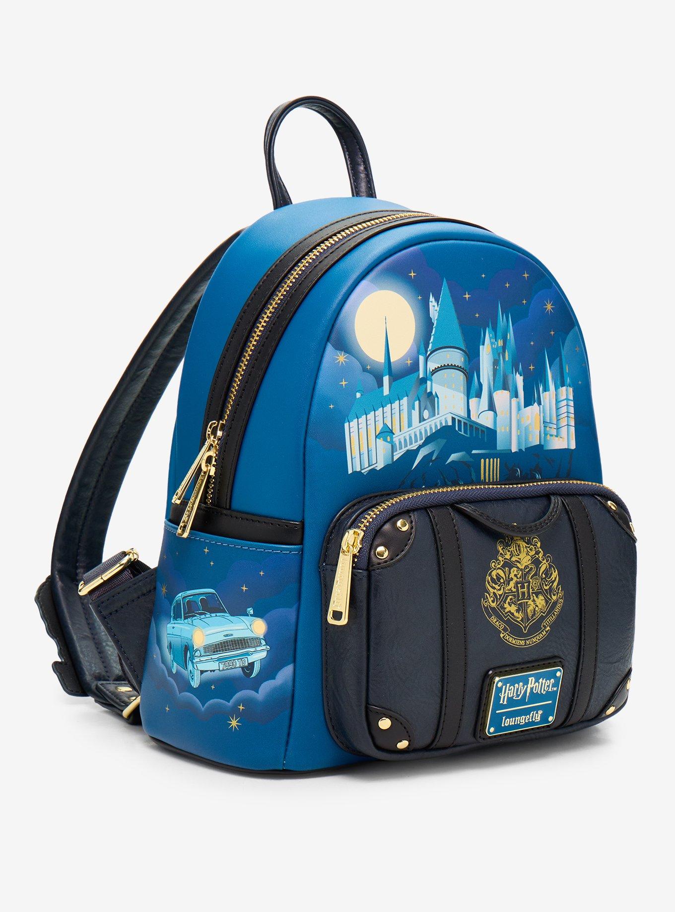 Loungefly Harry Potter Hogwarts Castle Suitcase Mini Backpack, , hi-res