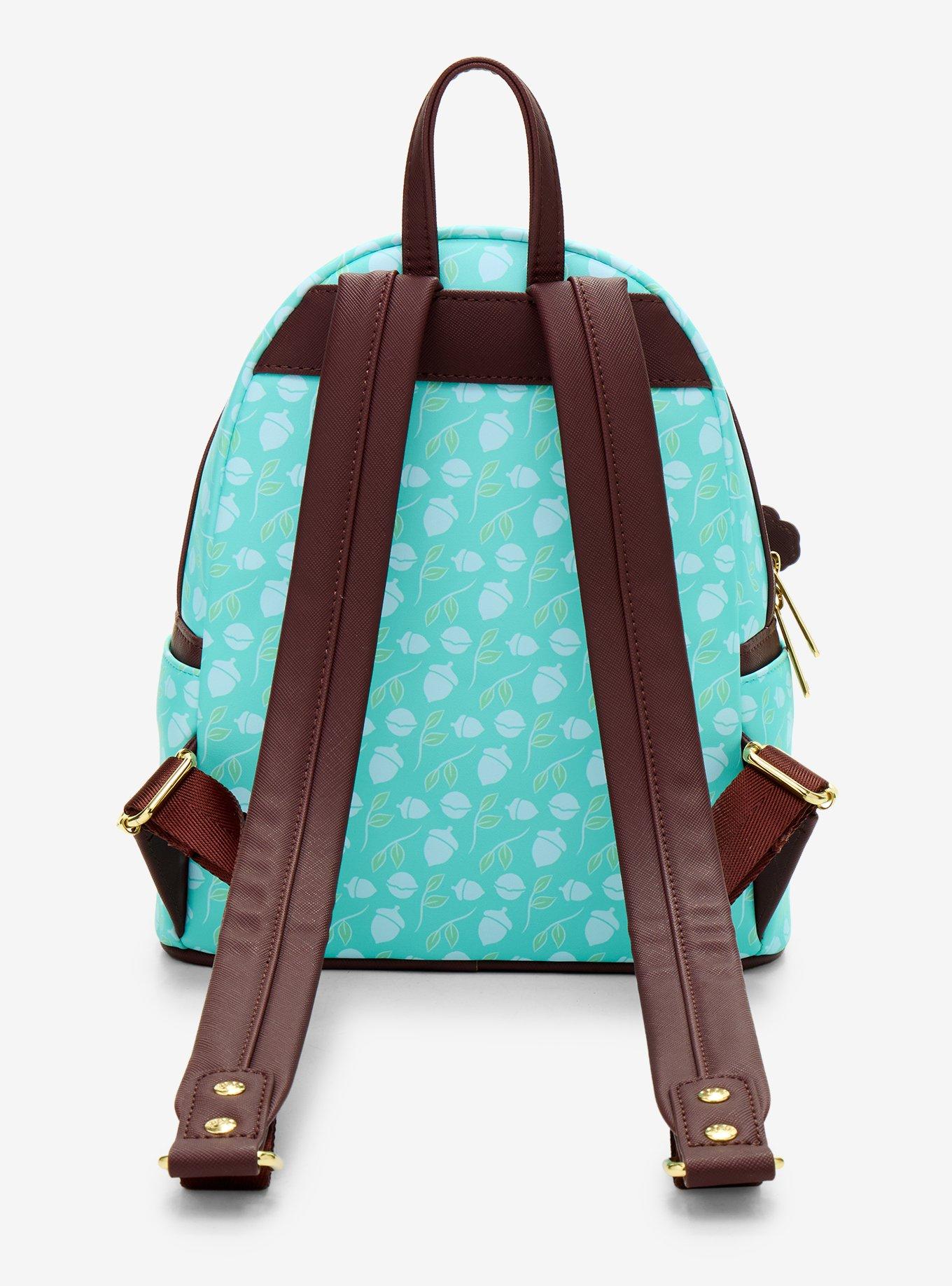 Loungefly Disney Chip & Dale Acorn Pile Chenille Mini Backpack - BoxLunch Exclusive, , alternate - view 3