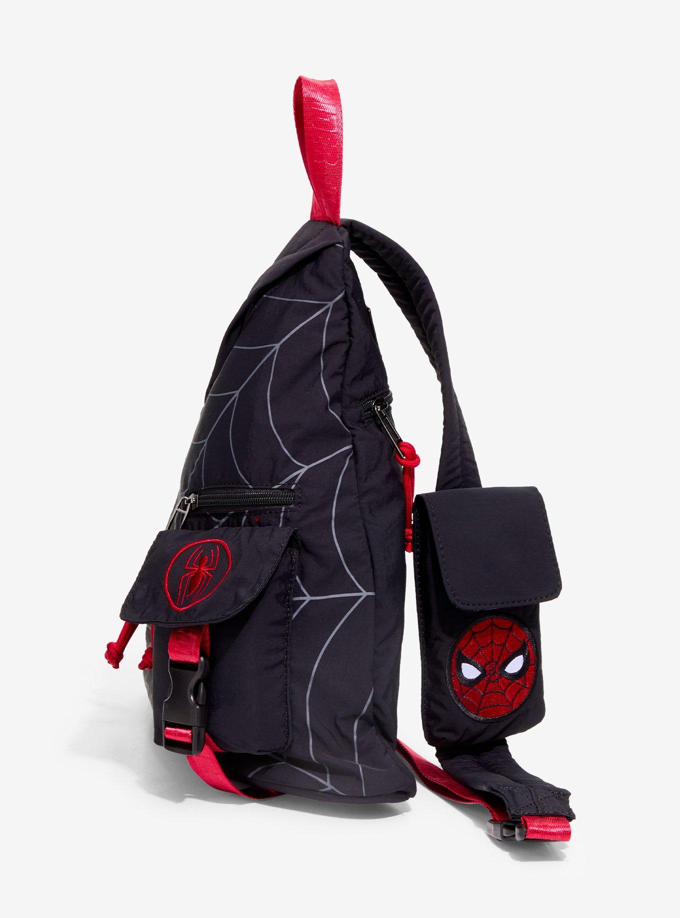 Marvel Spider-Man Web Triangle Sling Bag - BoxLunch Exclusive