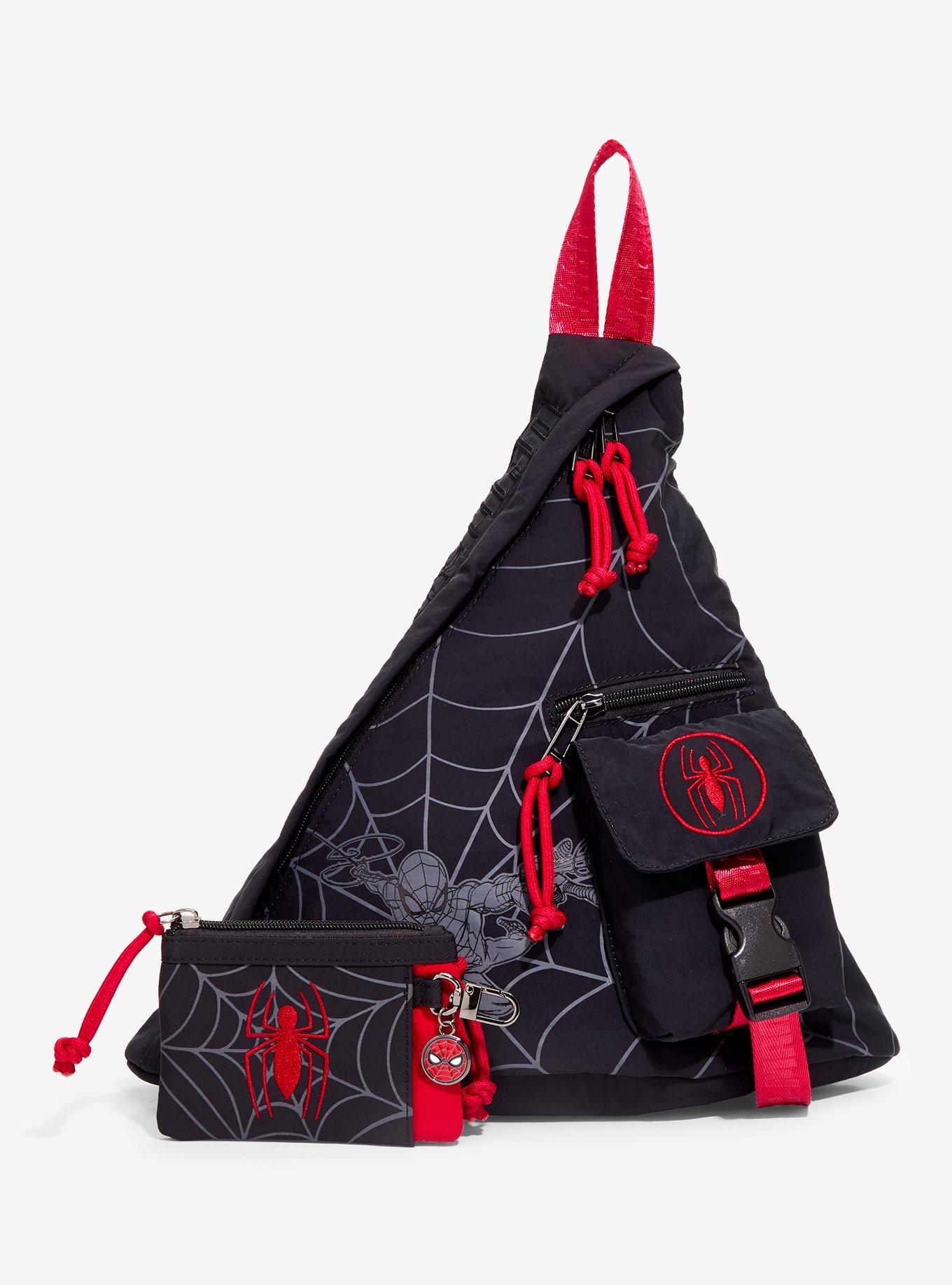 Marvel Spider-Man Web Logo Zippered Cardholder - BoxLunch Exclusive, , alternate - view 5