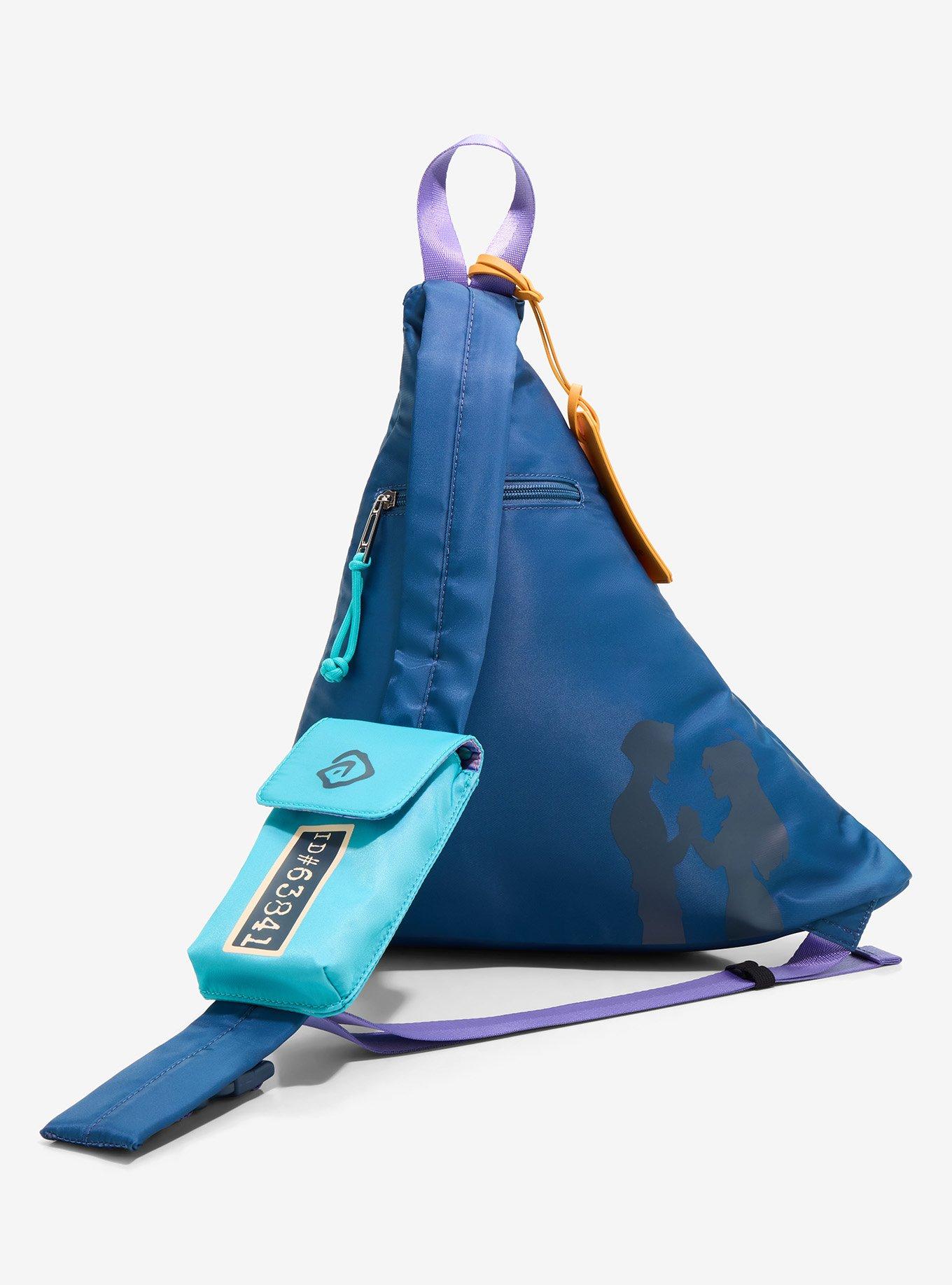 Disney Atlantis: The Lost Empire Stamps Crossbody  Triangle Sling Bag - BoxLunch Exclusive, , alternate - view 3