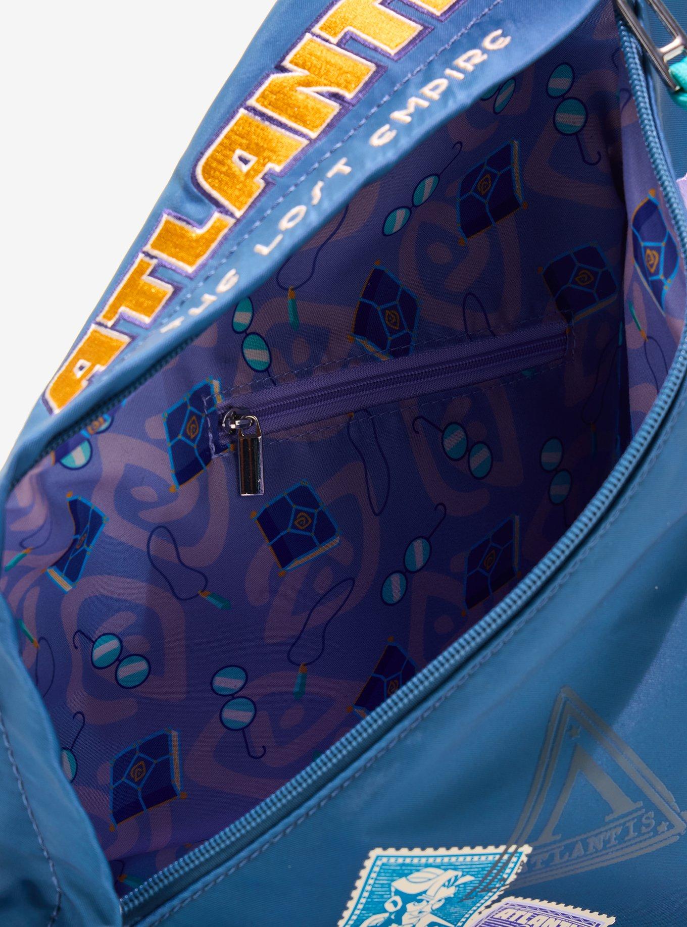 Disney Atlantis: The Lost Empire Stamps Crossbody  Triangle Sling Bag - BoxLunch Exclusive, , alternate - view 4