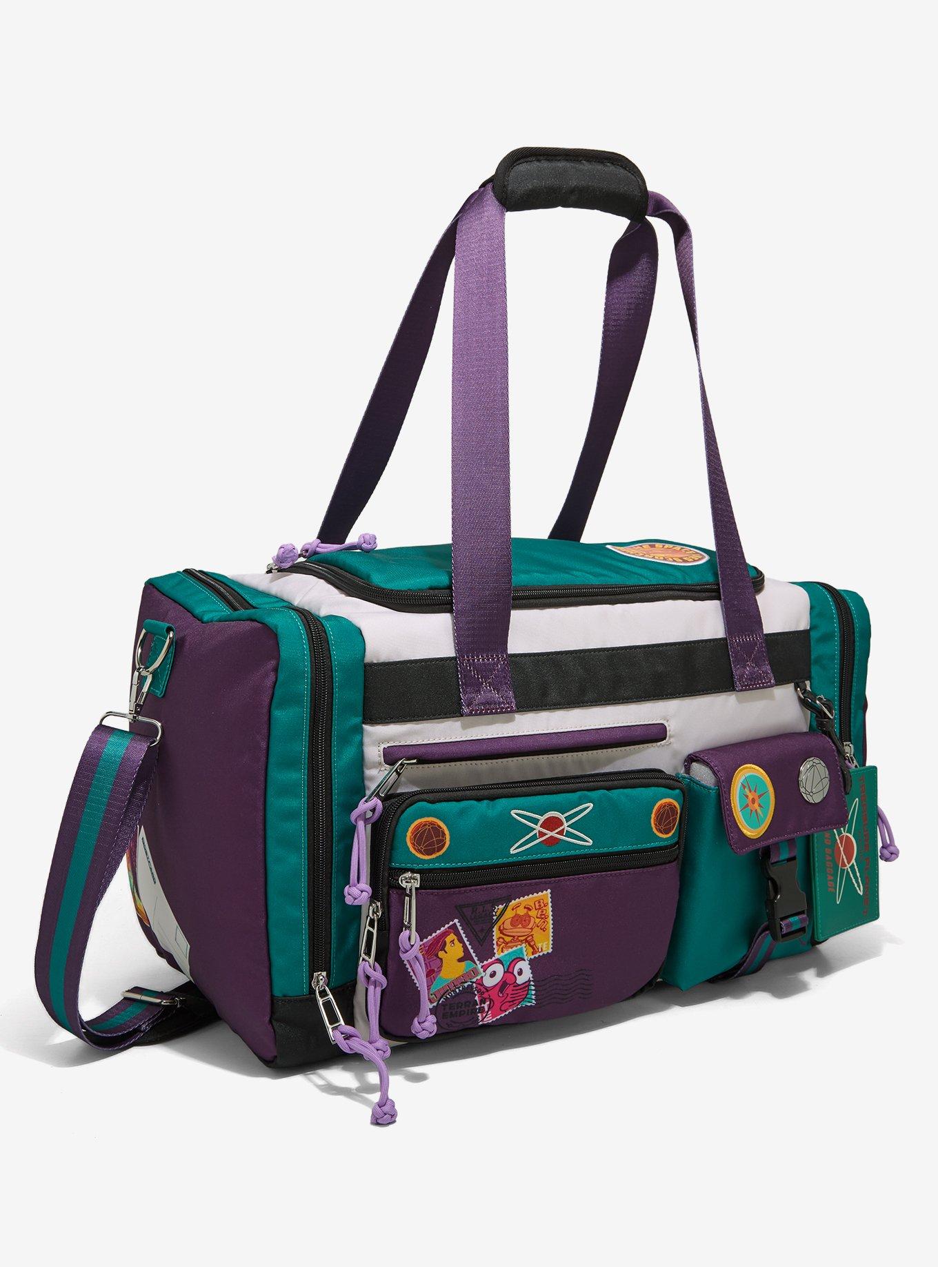 Disney Treasure Planet Character Stamps Color Block Duffle Bag - BoxLunch Exclusive, , hi-res