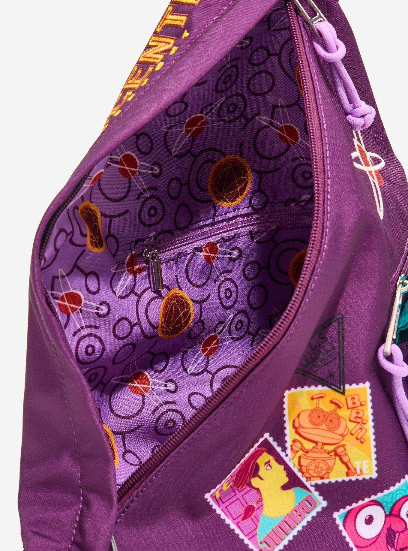 Disney Treasure Planet Character Stamps Triangle Crossbody Sling - BoxLunch Exclusive, , alternate - view 4