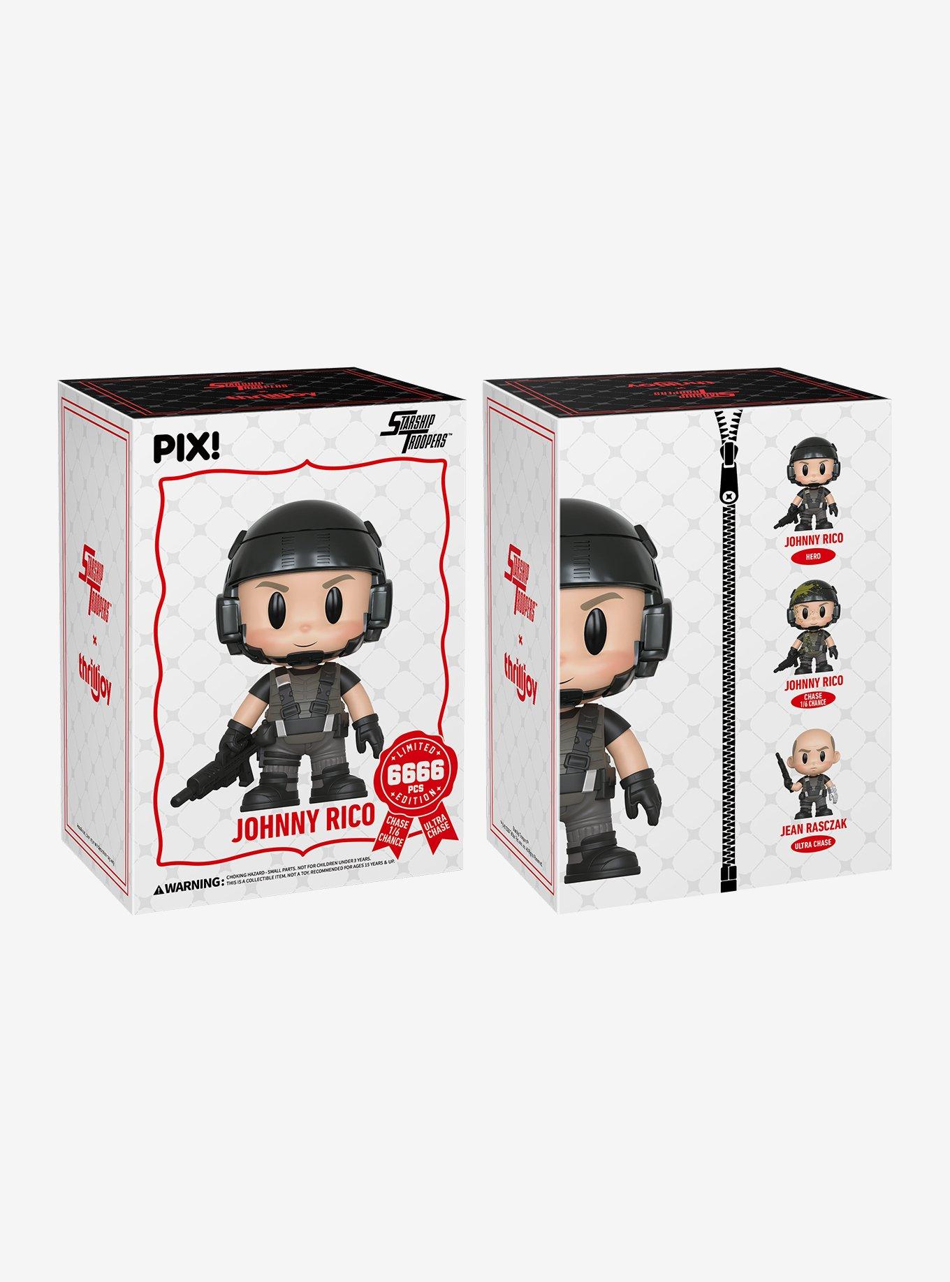 Thrilljoy Pix! Starship Troopers Johnny Rico Vinyl Figure, , alternate