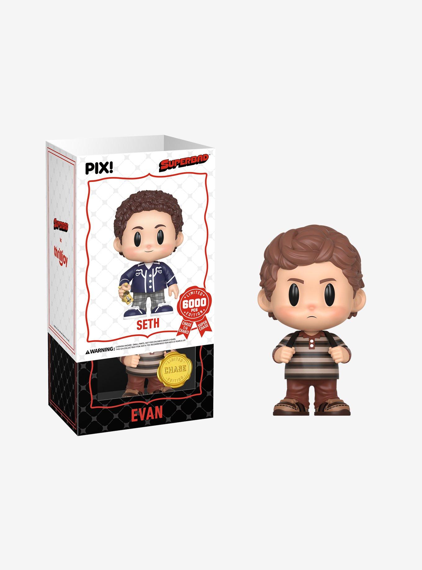 Thrilljoy Superbad Pix! Seth Vinyl Figure, , alternate - view 3