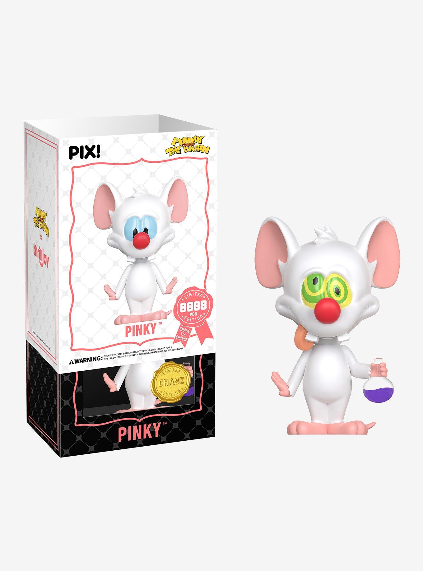 Thrilljoy Pix! Animaniacs Pinky and The Brain Pinky Limited Edition Vinyl Figure, , hi-res