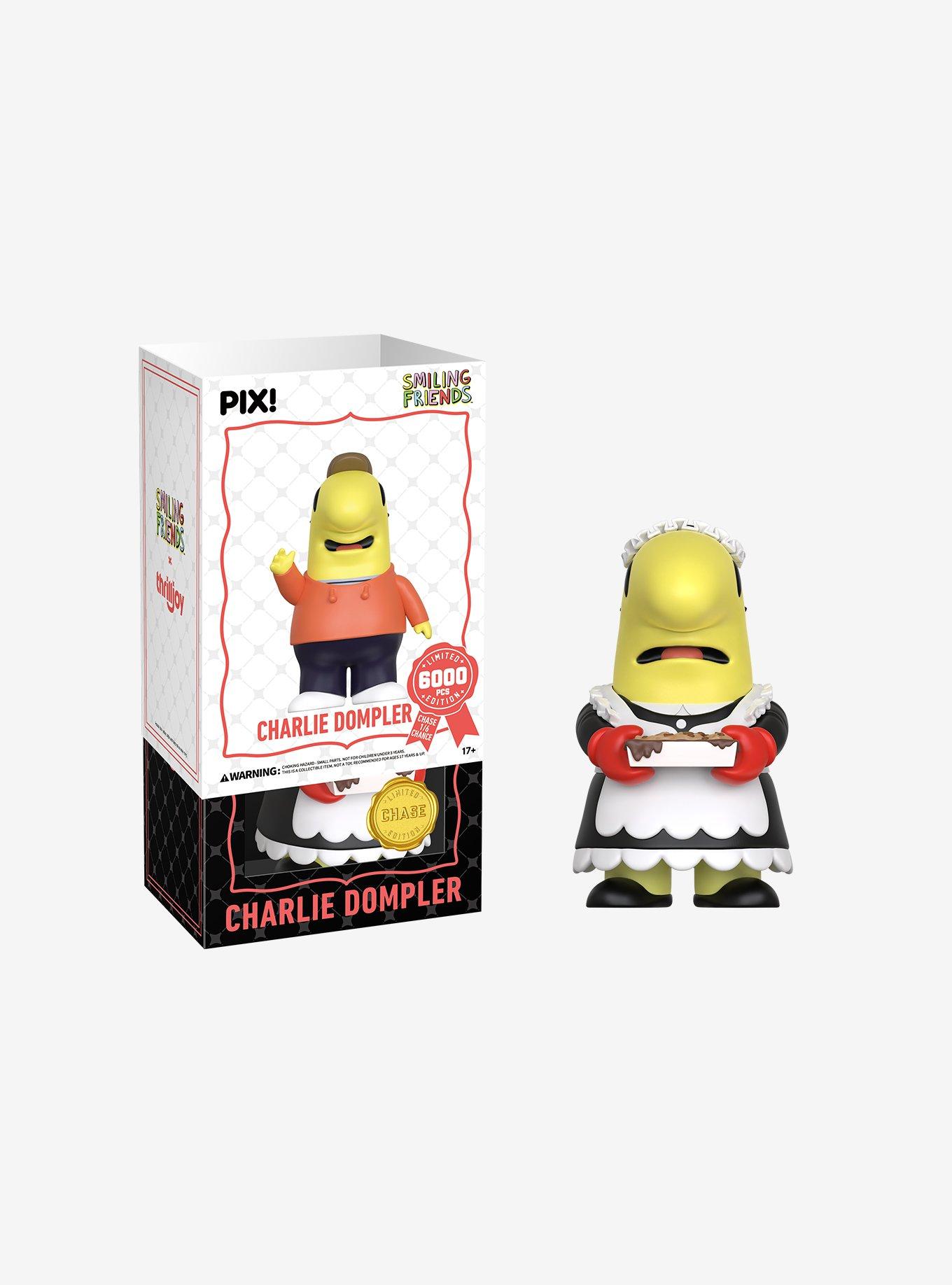 Thrilljoy Pix! Smiling Friends Charlie Dompler Vinyl Figure, , hi-res