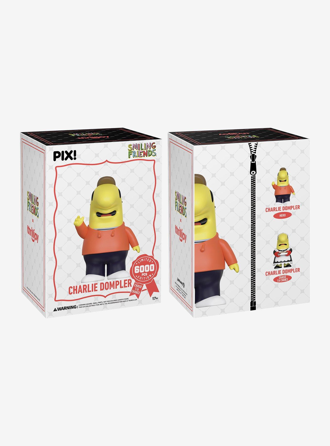 Thrilljoy Pix! Smiling Friends Charlie Dompler Vinyl Figure, , alternate