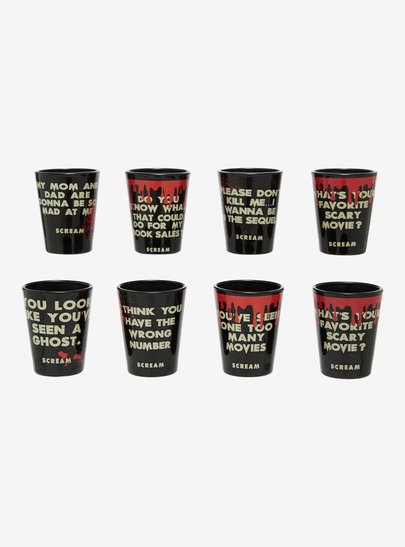 Scream Characters & Quotes Blind Box Mini Glass &mdash; BoxLunch Exclusive, , alternate - view 3