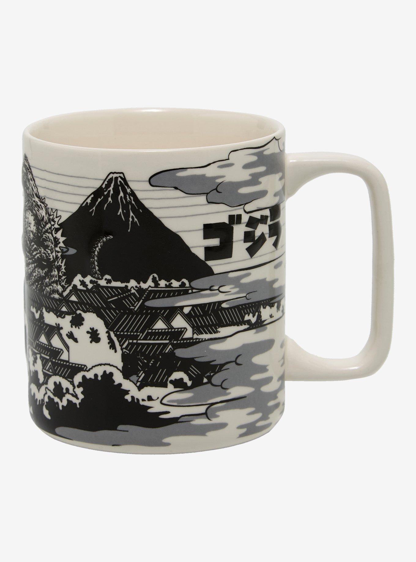 Godzilla Tonal Town Scene Mug - BoxLunch Exclusive, , hi-res